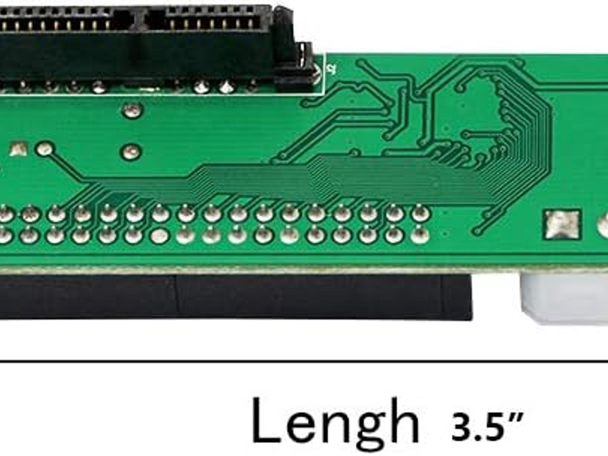 SATA Female to 40 pin Male 3.5 inch IDE Adapter PC / Mac Computer to SATA HDD