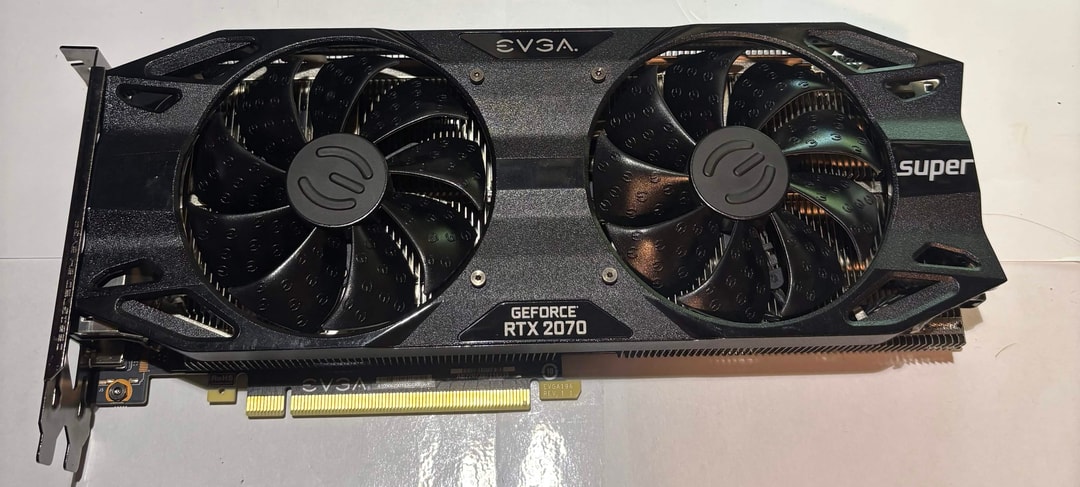 EVGA GeForce RTX 2070 SUPER Black Gaming 8GB GDDR6 Graphics Card