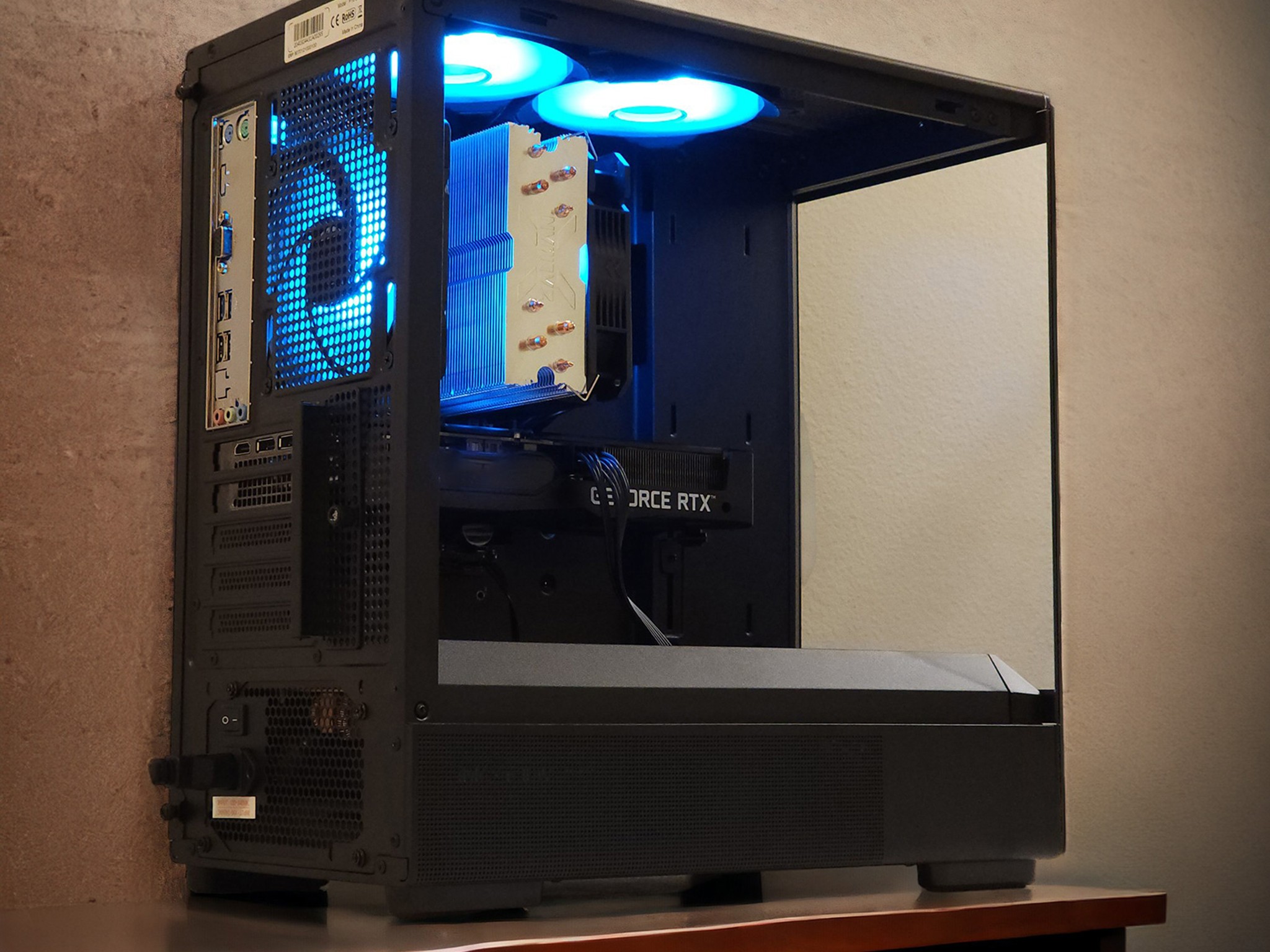 🌌 Gaming PC | GeForce RTX 2080, Ryzen 5 5500, 16GB RAM, 1TB SSD, WIFI, Win 11 Pro