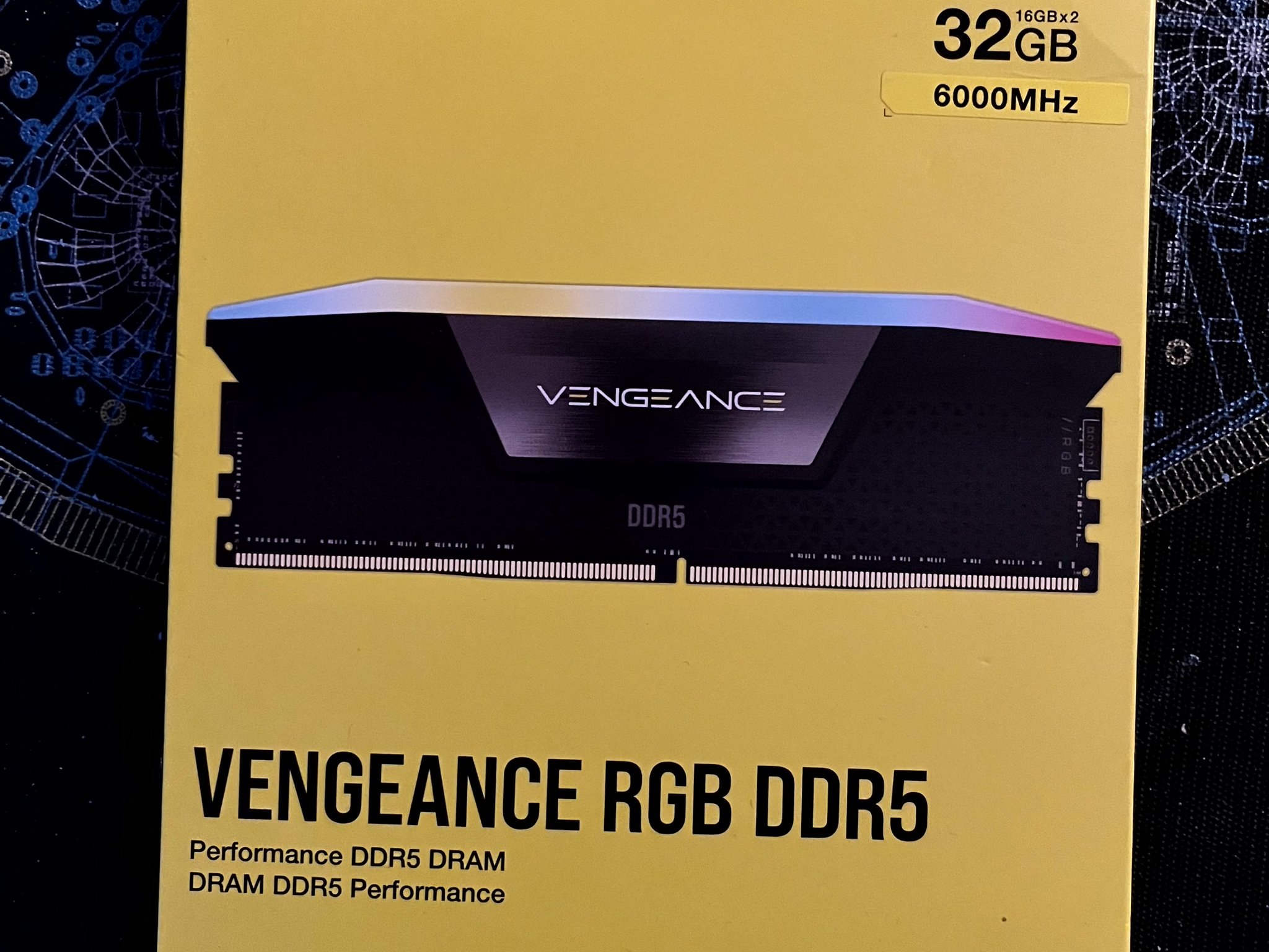 Corsair Vengence RGB DDR5 (DDR5-6000) 2x16