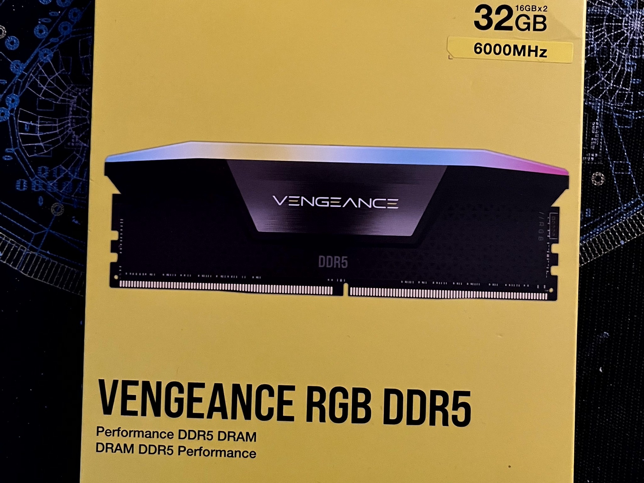 Corsair Vengence RGB DDR5 (DDR5-6000) 2x16