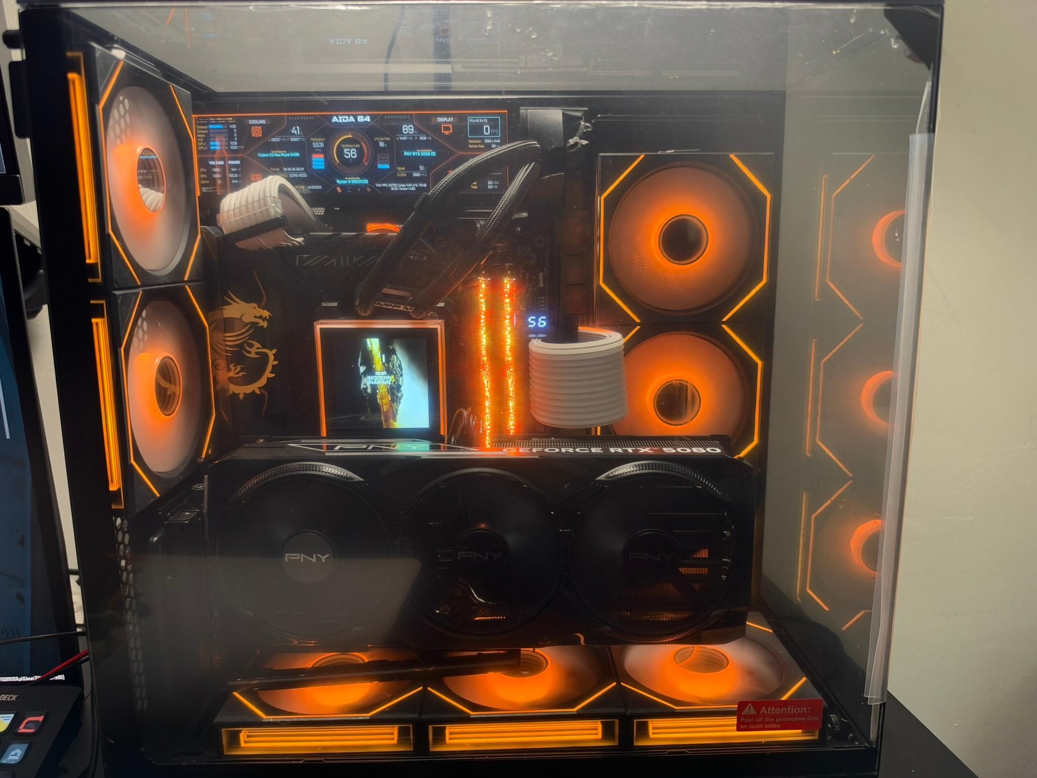 Beast Gaming PC|9950X3D|RTX 5080 OC|64gb 6000 CL28|6tb M.2