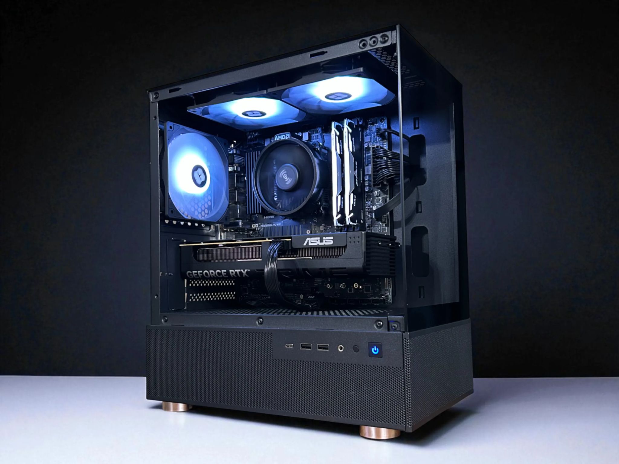 RTX 5060 8GB | Ryzen 5 5600X | 32GB DDR4 | 1TB NVMe | The Officer RTX