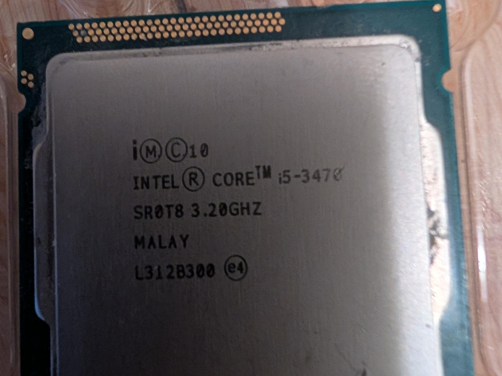 Intel Core I5 3470