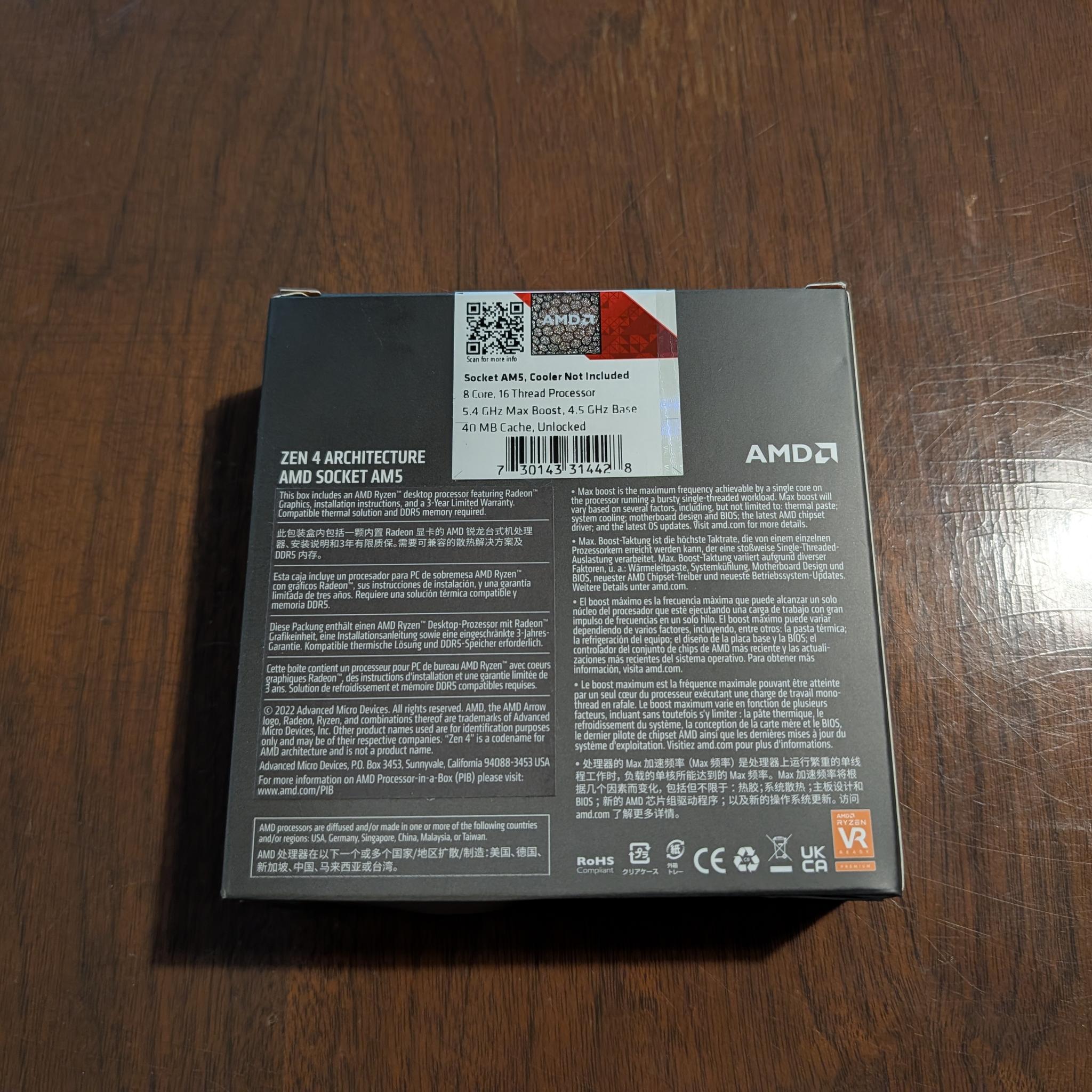 Ryzen 7 7700x