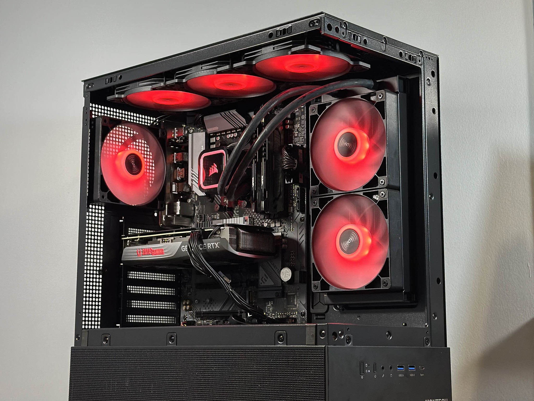 RTX 4070 12GB | Ryzen 7 5700X | 32GB DDR4 | 1TB SSD | Win11 | WIFI+BT | 1440P/4K Gaming PC