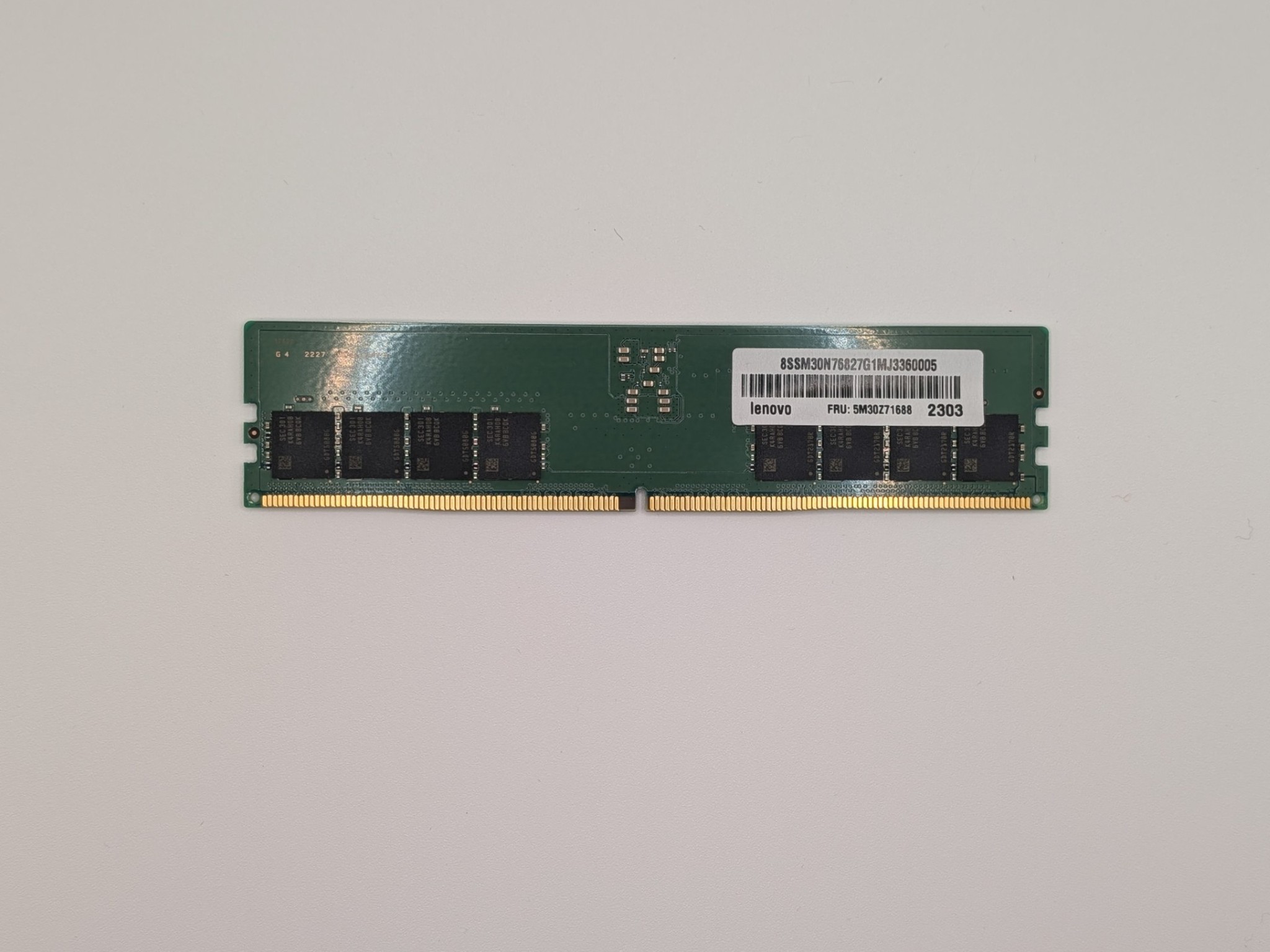 Samsung 32GB (1x32) DDR5 4800MT/s DIMM Desktop Memory