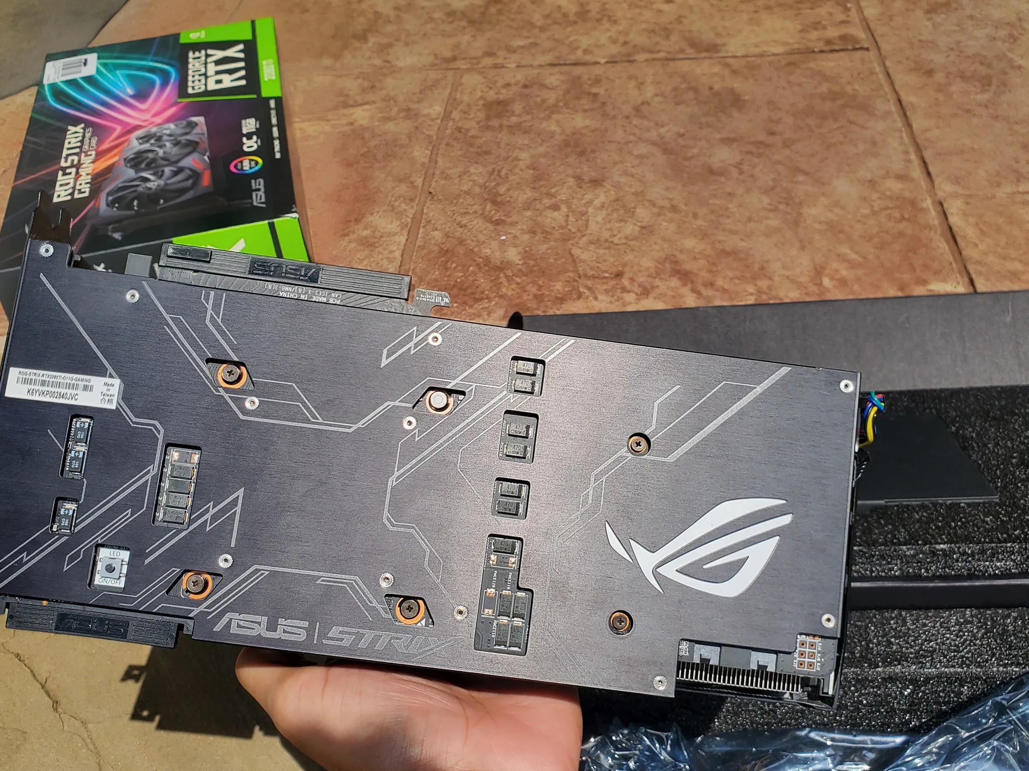 Asus Strix RTX 2080 TI OC 11GB