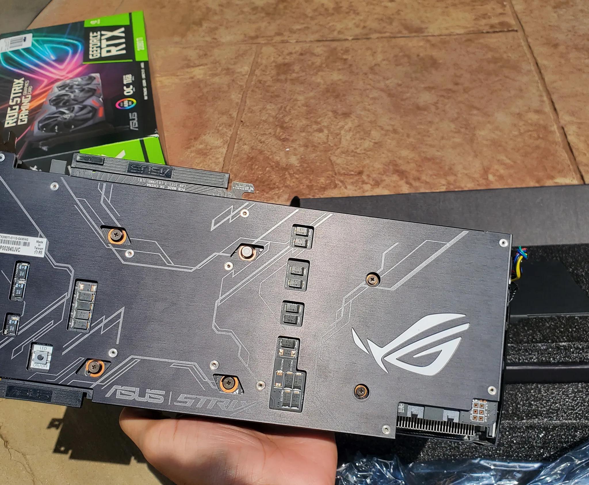 Asus Strix RTX 2080 TI OC 11GB