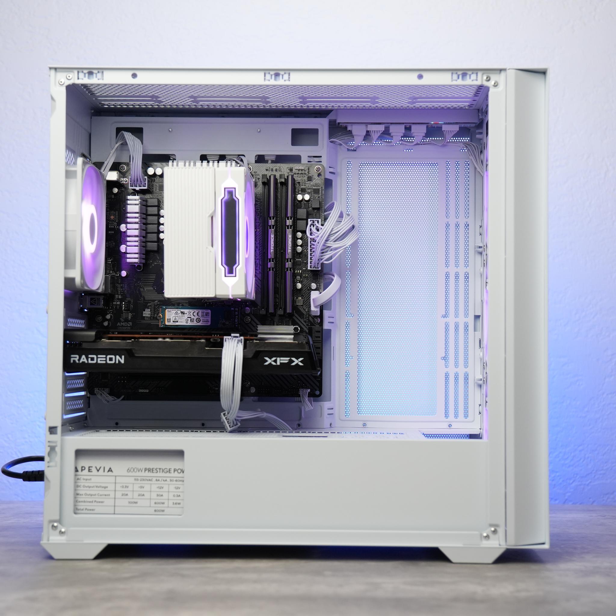 Gaming PC | RX 6600 | RYZEN 5 5500 | 16GB RAM | 1TB SSD | WINDOWS 11 | WIFI & BT