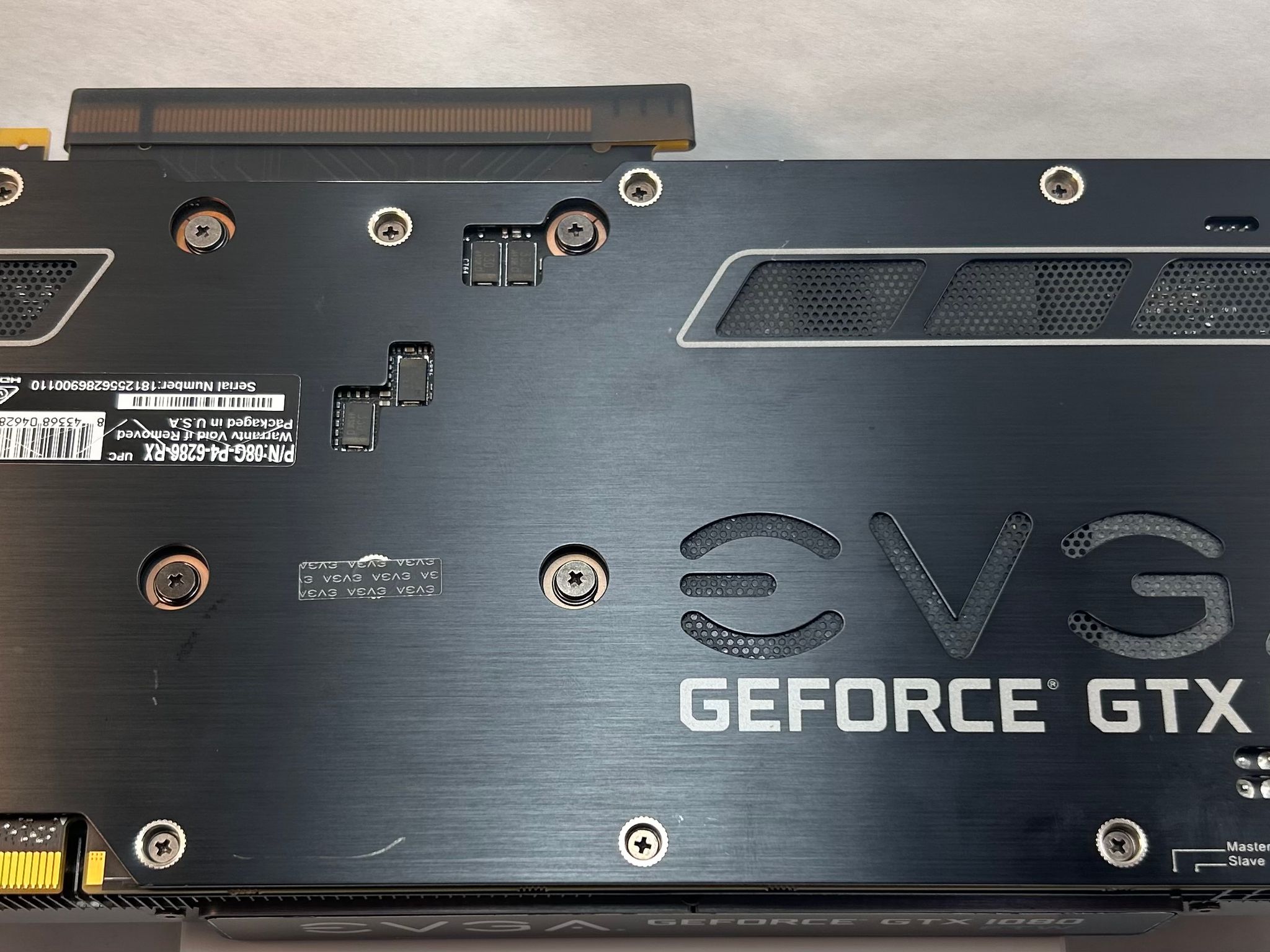 EVGA GTX 1080 FTW Graphics Card Great Condition - 08G-P4-6286-RX