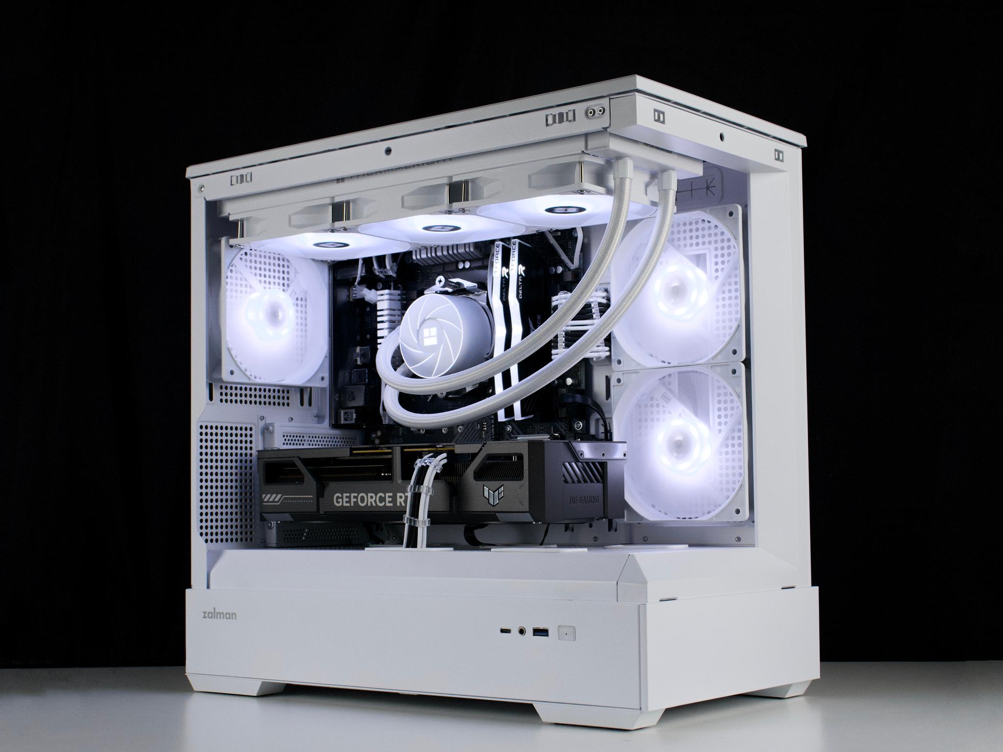 🧊❄️🧊 White Gaming PC – RTX 5060, Ryzen 5 5600, 16GB RAM, 1TB SSD - WiFi 🧊❄️🧊