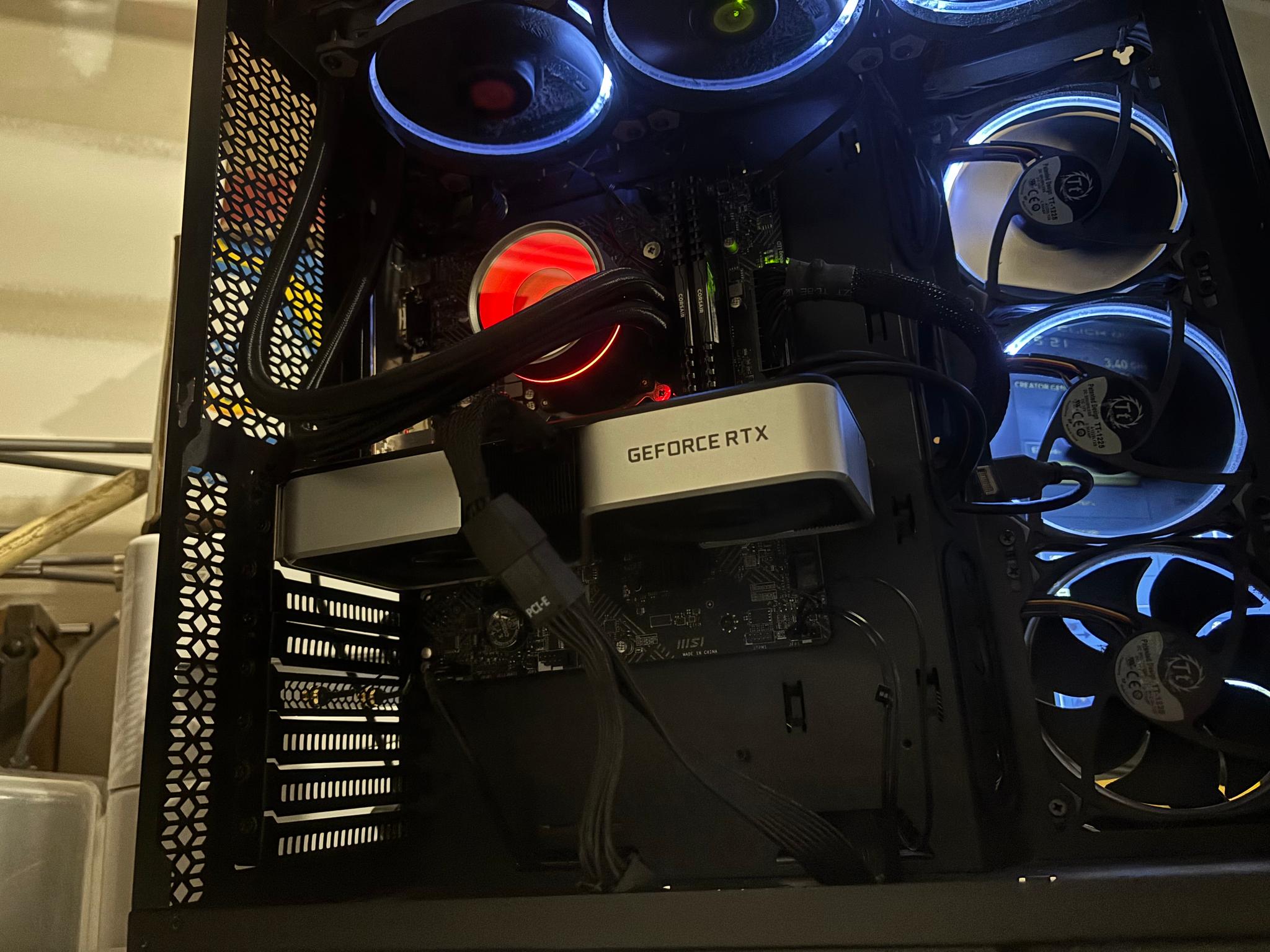 GeForce RTX 3060 Ti Custom Gaming PC - Core i3-13100F, 1TB NVMe SSD