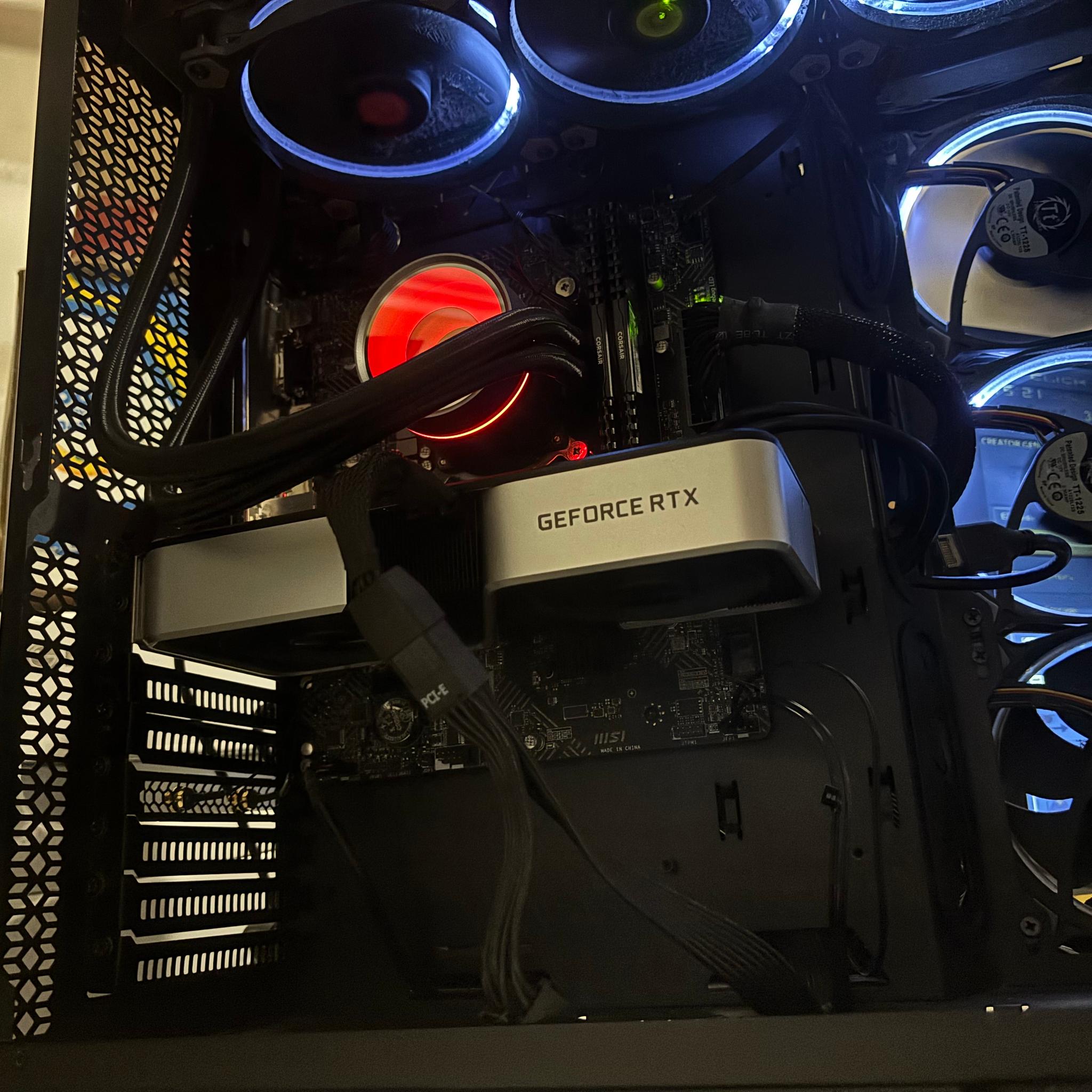 GeForce RTX 3060 Ti Custom Gaming PC - Core i3-13100F, 1TB NVMe SSD