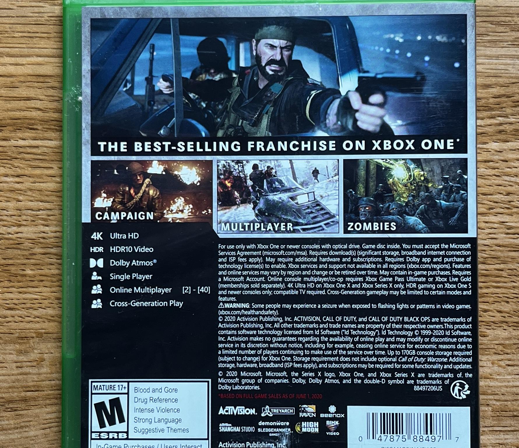 Call of Duty: Cold War for Xbox One/Series Consoles