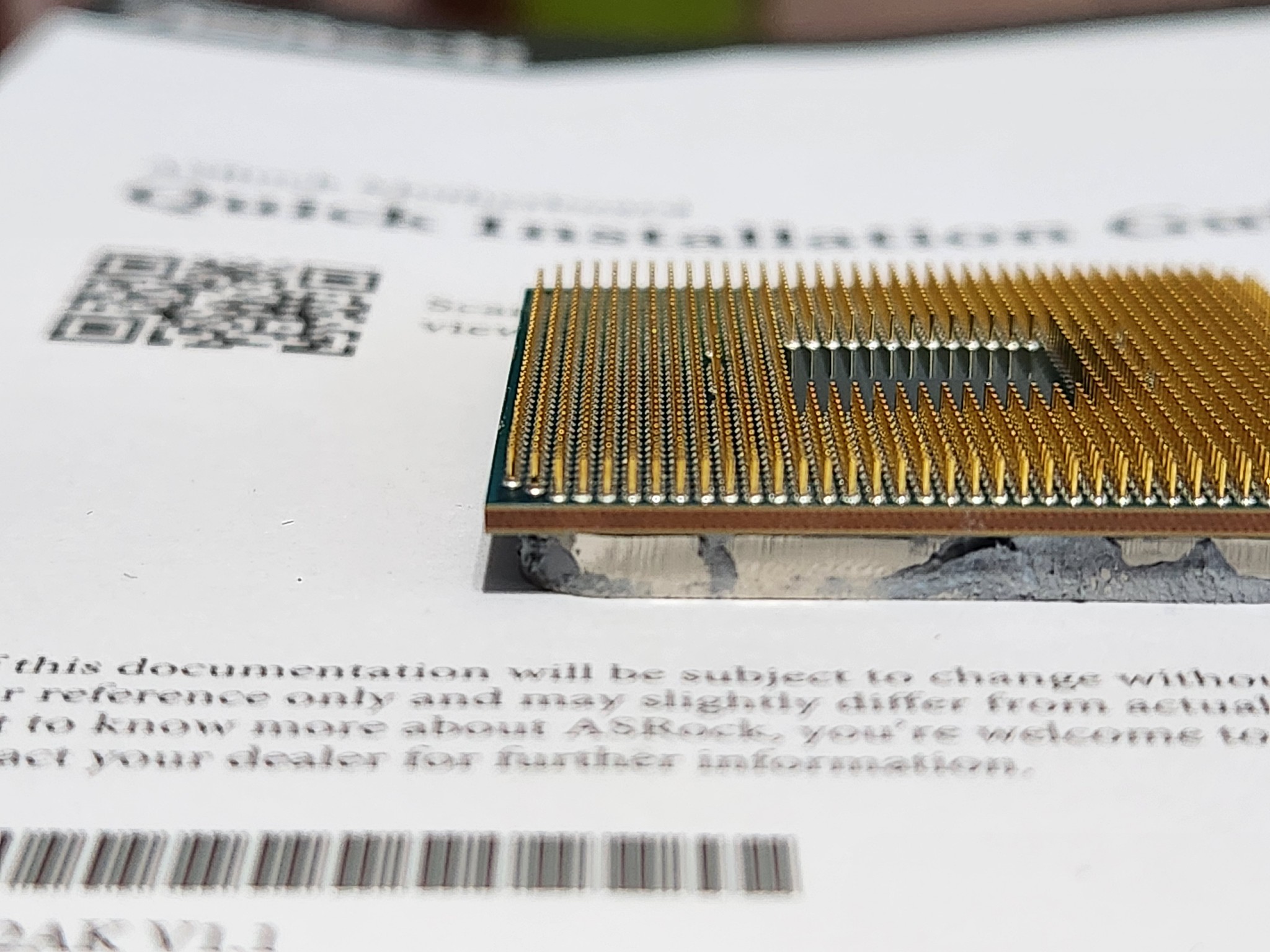 *FOR PARTS* AMD Ryzen 5 5600X 6-Core 12-Thread AM4