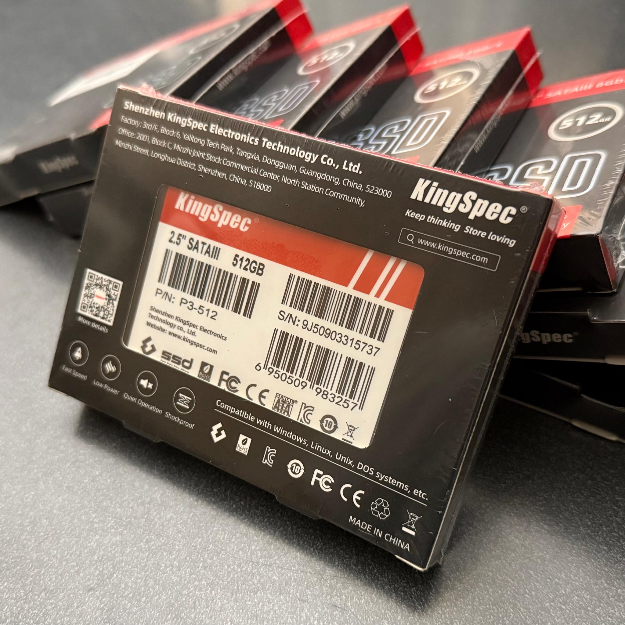 NEW SEALED 512GB SSD KingSpec P3
