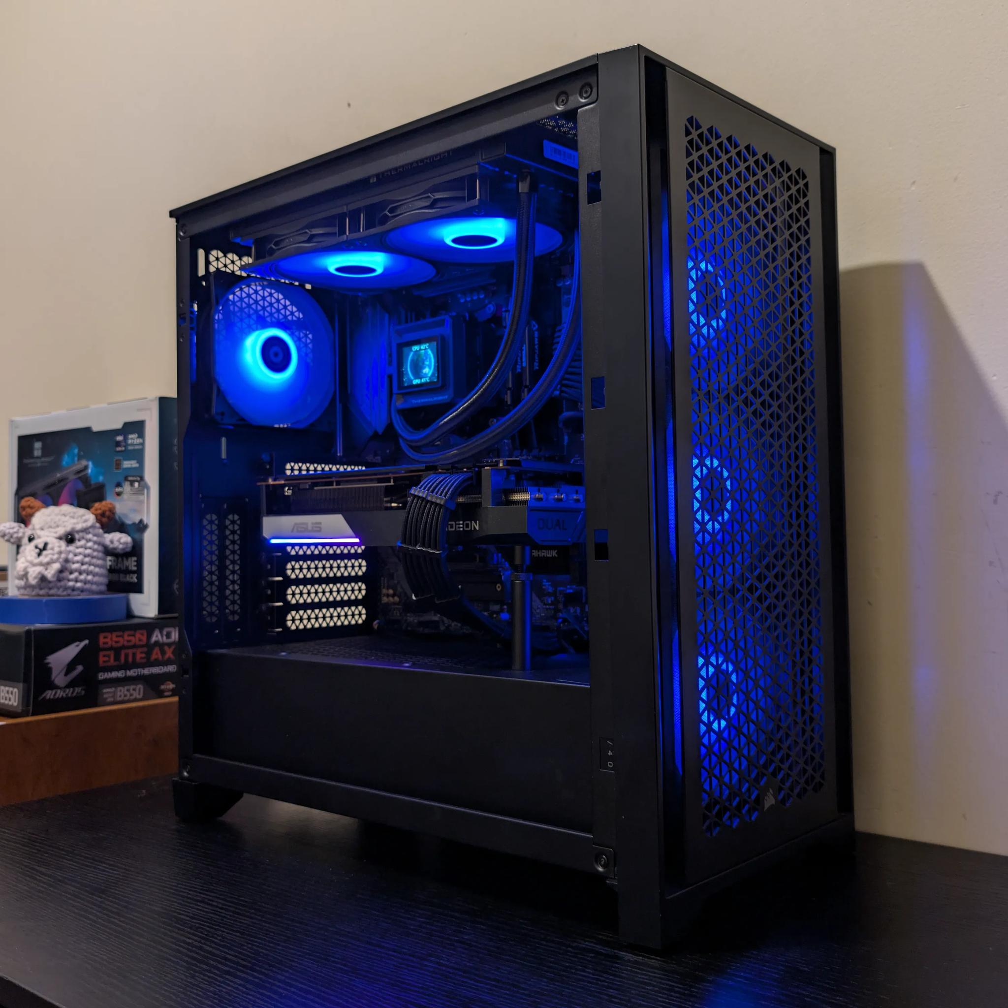 🐦‍⬛1440p Gaming Beast | RX 6750XT | Ryzen 7 5700X | 1TB SSD | 32GB RAM | WiFi 6 & Bluetooth🐦‍⬛