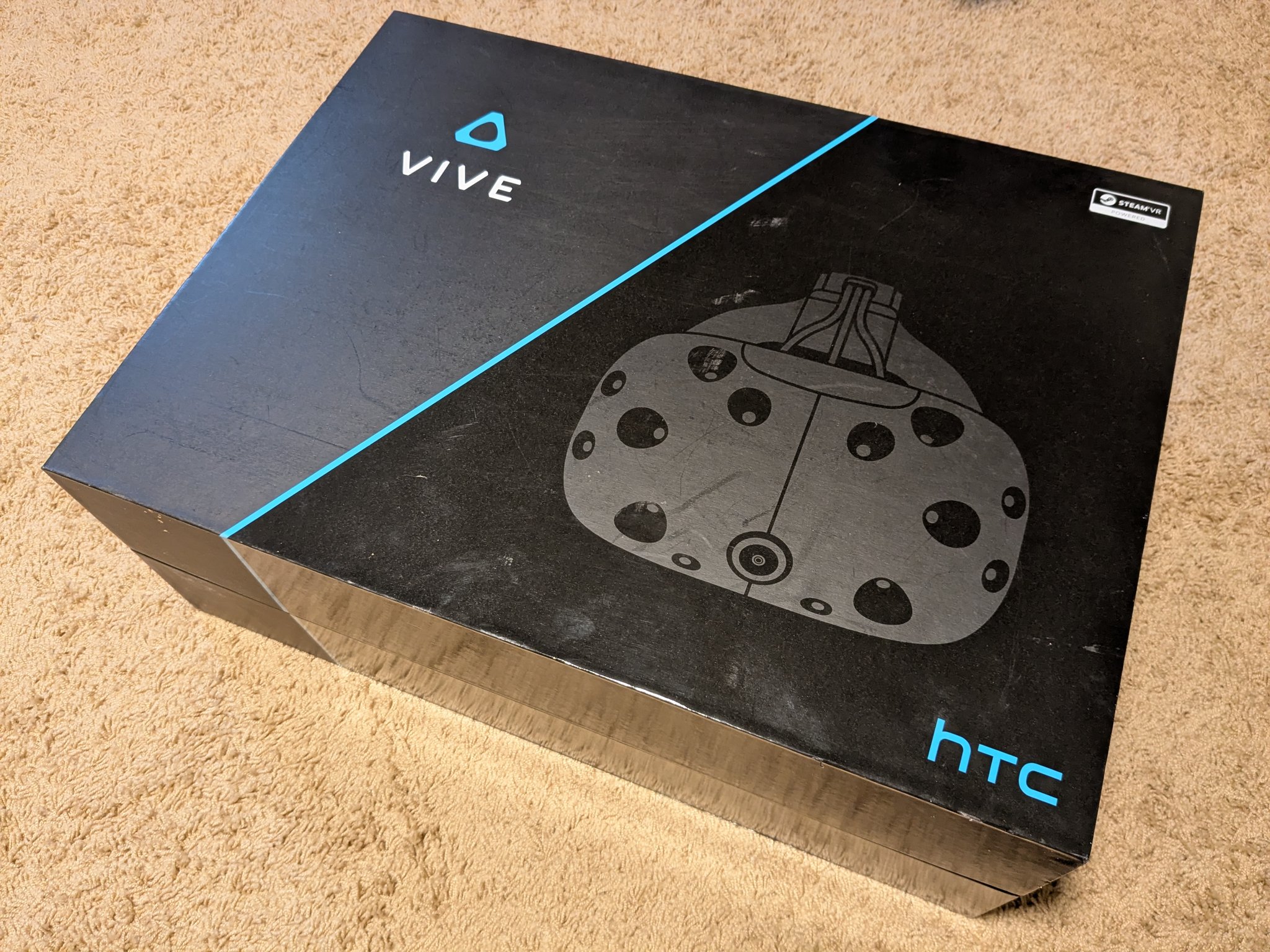 HTC Vive Full Kit - HMD, Original Box, and all parts
