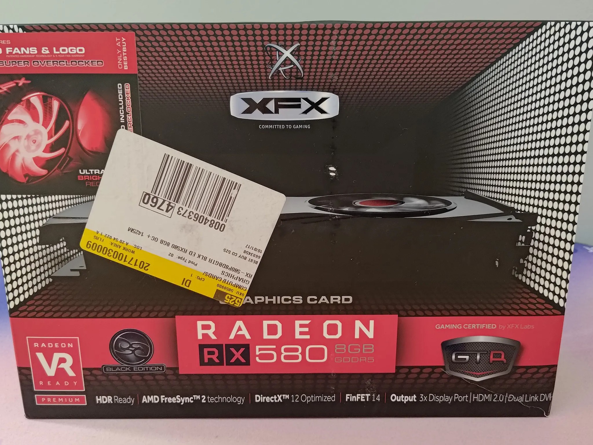 XFX RX 580 GTR Black Edition