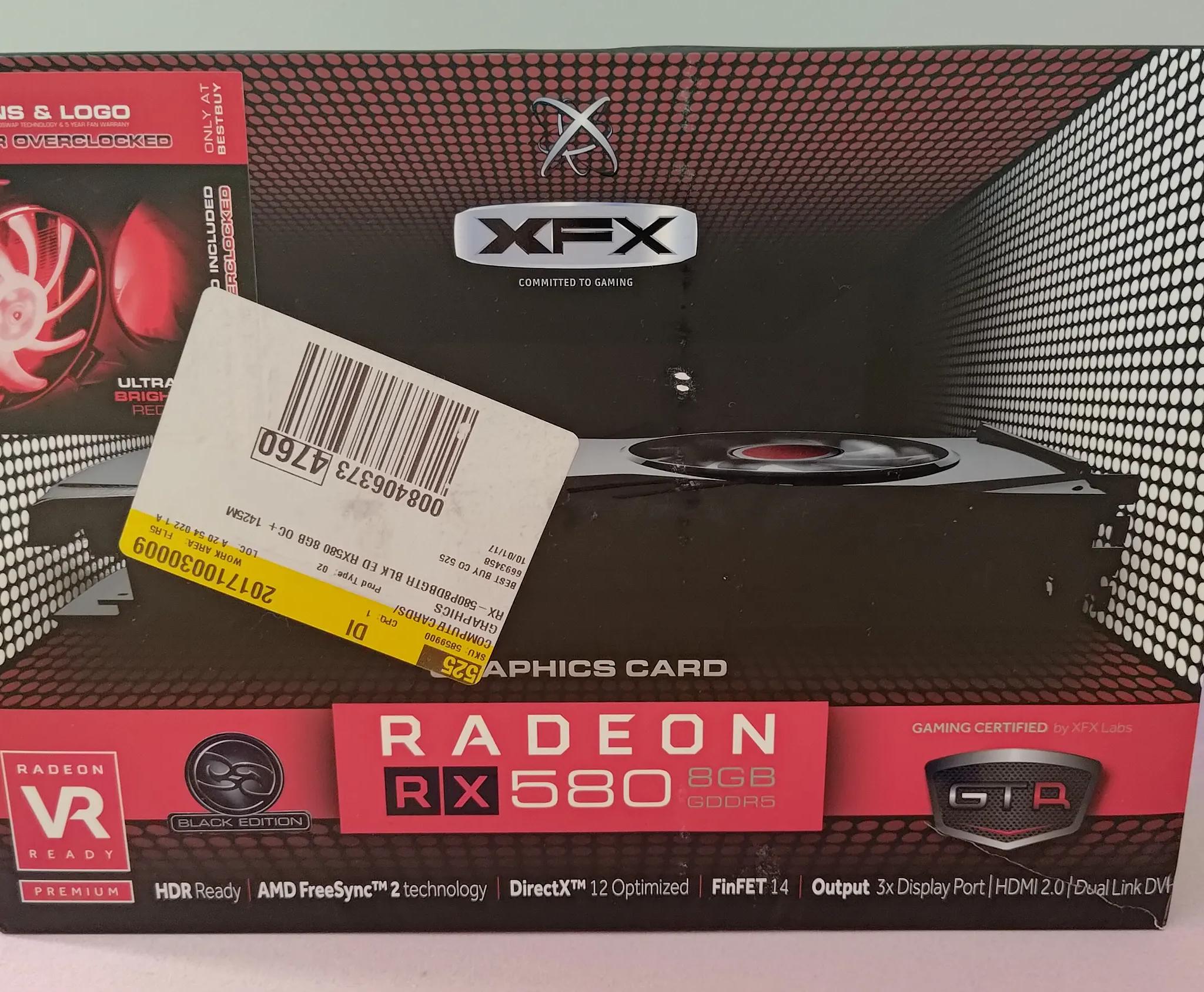 XFX RX 580 GTR Black Edition