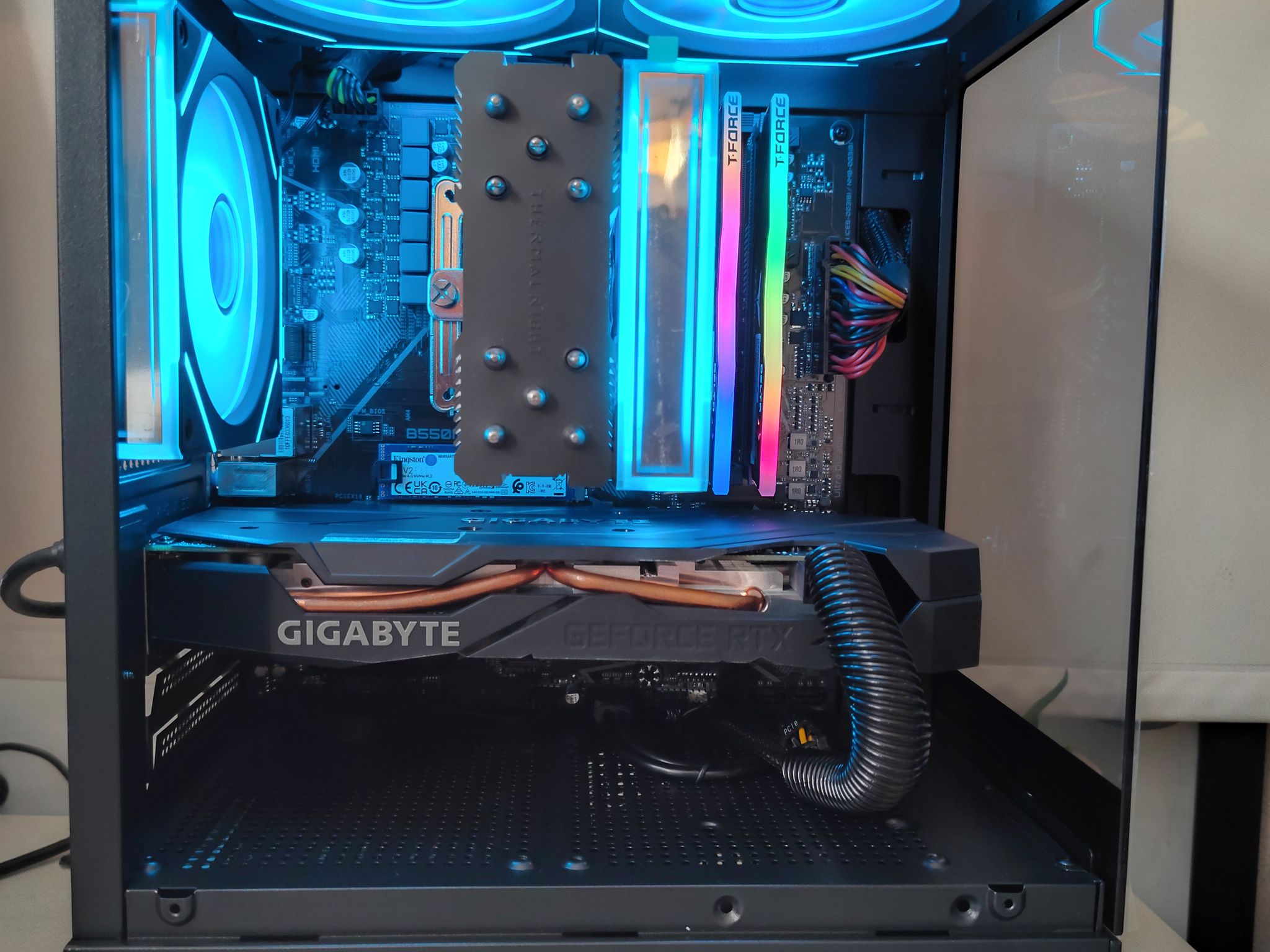 RTX 2070 8GB | Ryzen 5500 | 16G RAM | 1TB NVME | Practically New Custom Mini ATX PC