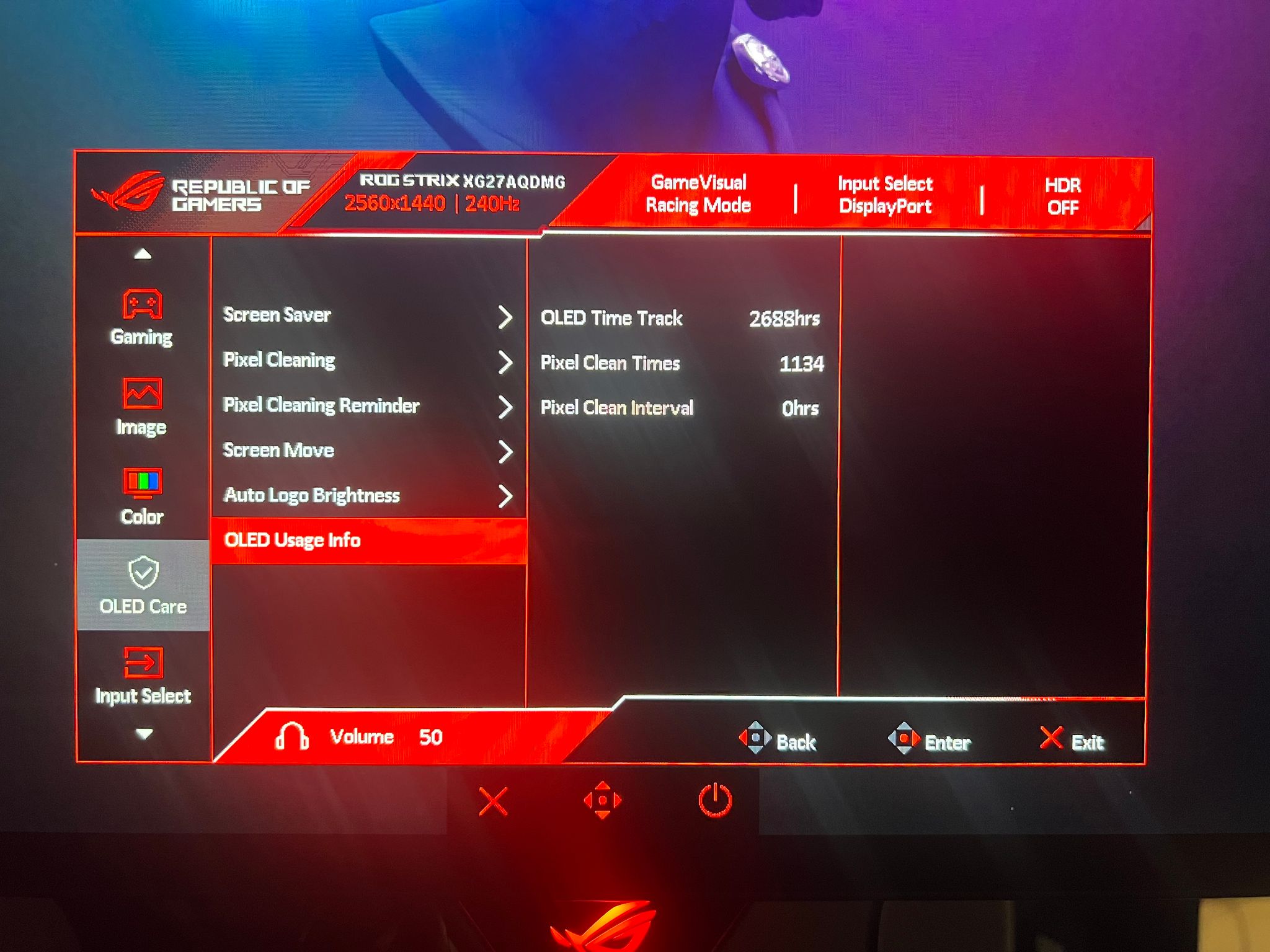 ASUS ROG STRIX XG27AQDMG