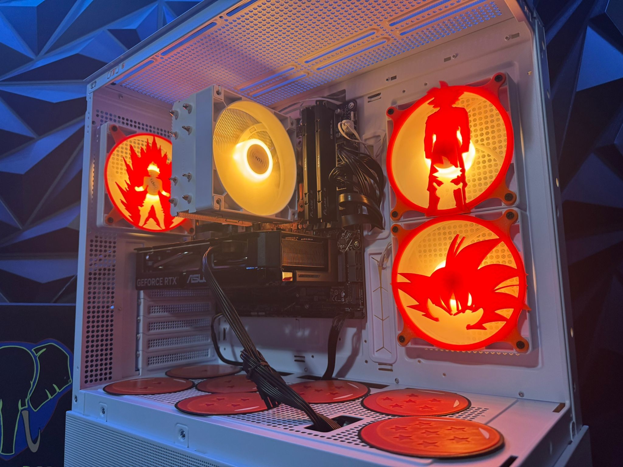 BF SALE 🔥 Son Goku Build 🐉⚡Ryzen 5 7600X | RTX 5060 | 32 GB DDR5|1 TB NVMe