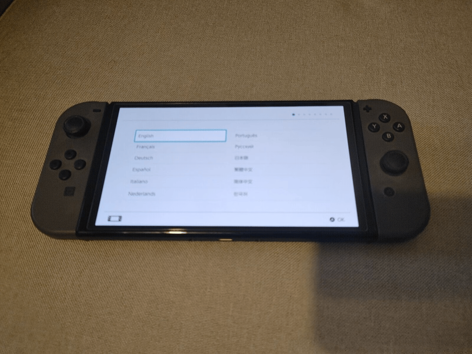 Nintendo Switch OLED Model Handheld Console - 64GB - GRAY