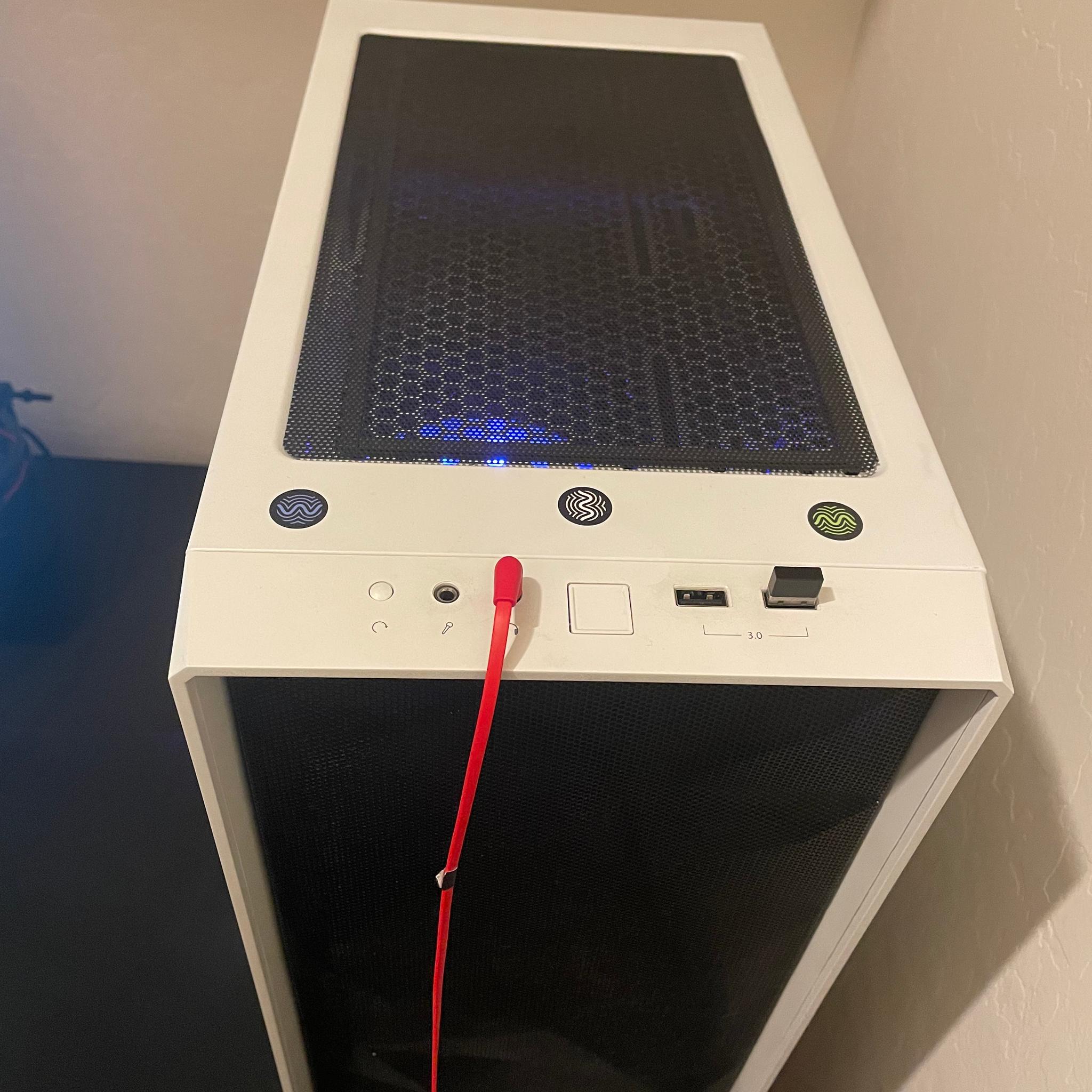 Gaming PC Ryzen 7 5700X  - GPU ASUS 5700XT OC