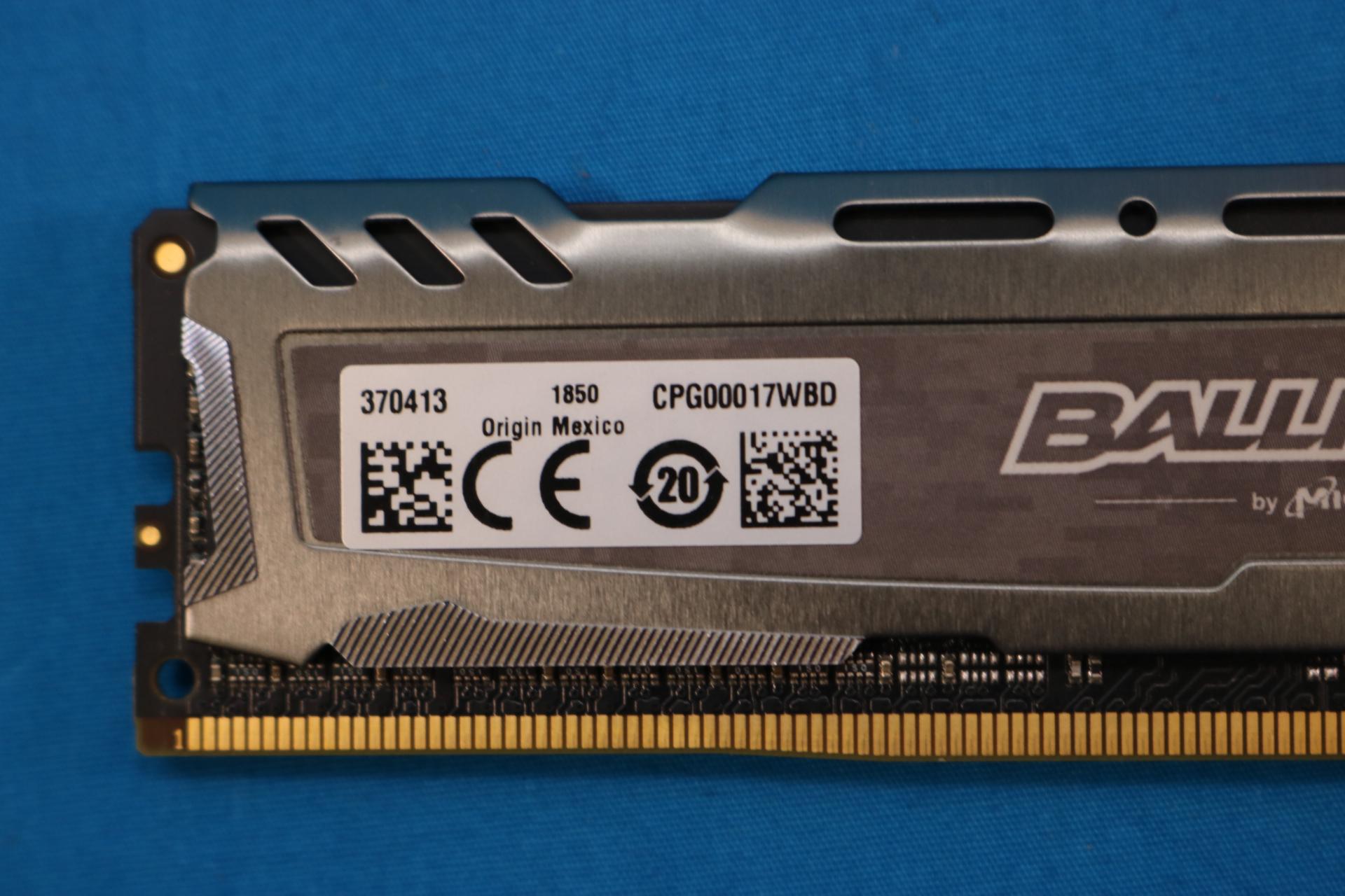 Crucial Ballistix Sport 16GB (2x8GB) DDR4 2666MHz CL16 1.2V Desktop RAM - 4136166119