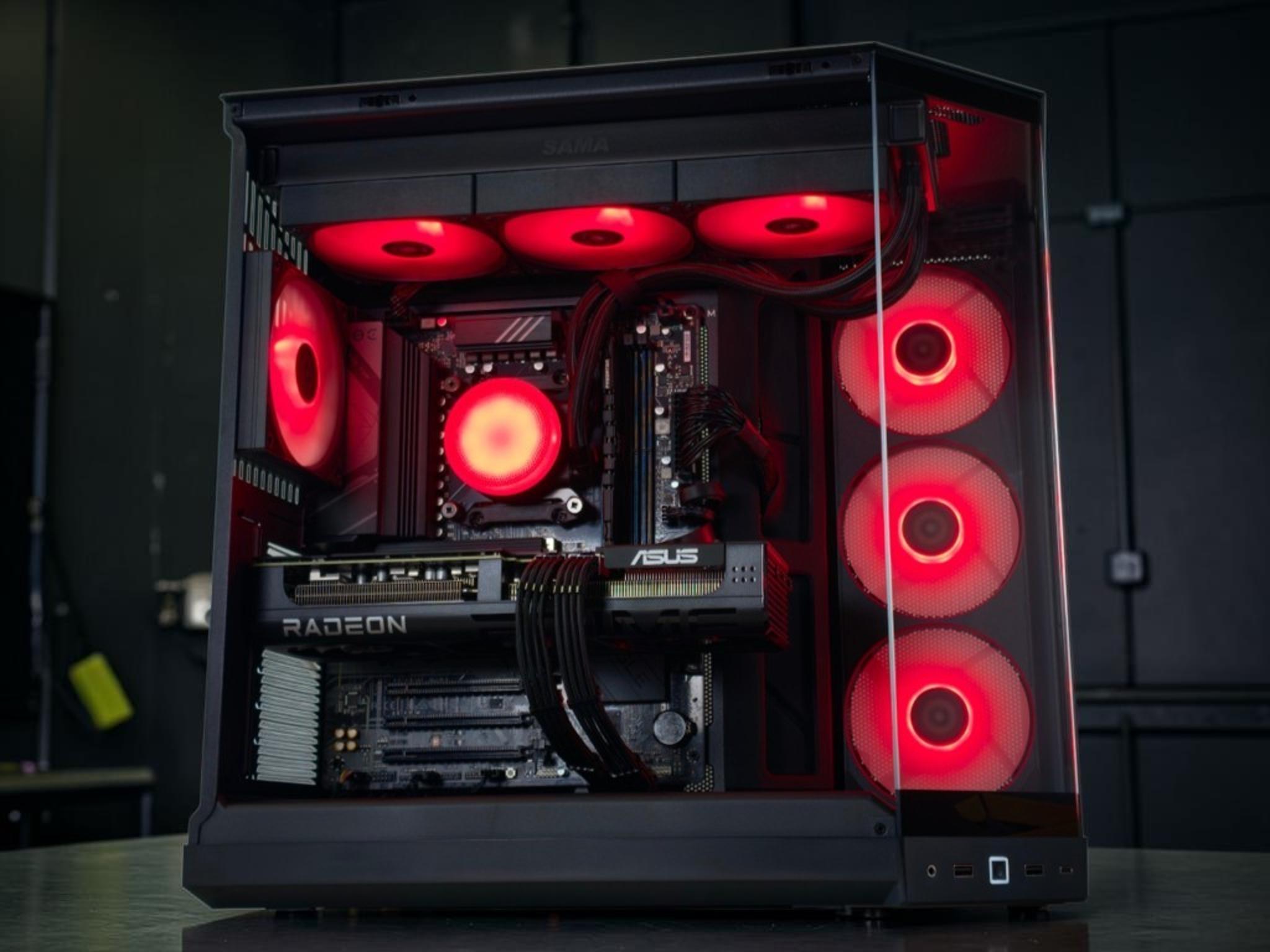 🔥🌋Nether V2 💥1080P/1440P Gaming PC💥AMD RX 7080 XT 16GB💥AMD Ryzen 7 8700F💥 16GB DDR5�...