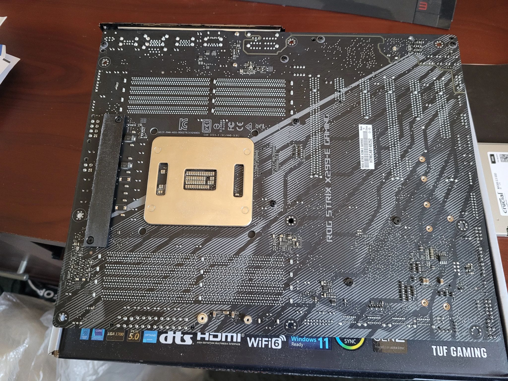 Motherboard/CPU Combo Asus Rog Strix X299-E Gaming ATX LGA2066 Intel Core i7-7740x 4.3Ghz