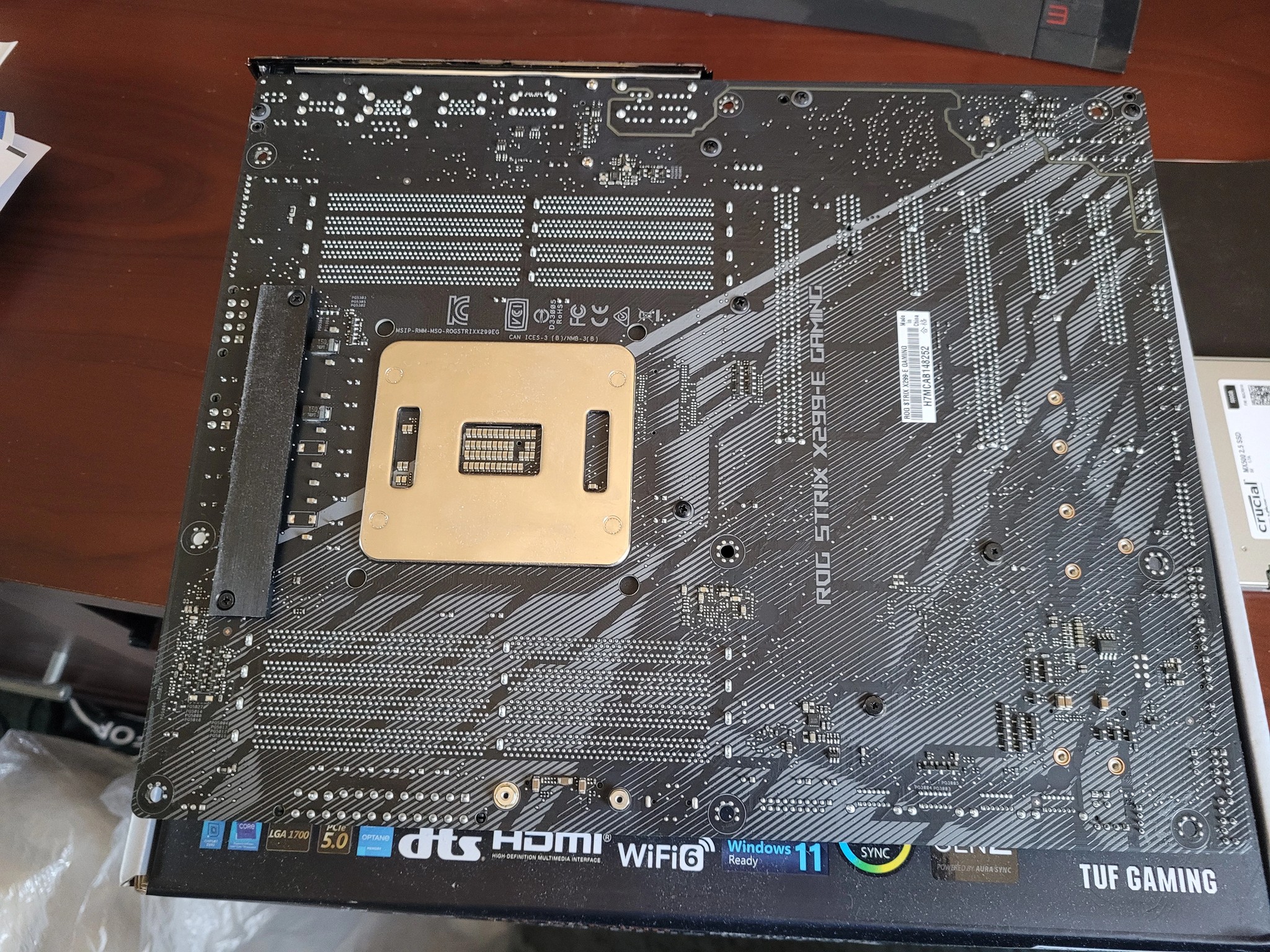 Motherboard/CPU Combo Asus Rog Strix X299-E Gaming ATX LGA2066 Intel Core i7-7740x 4.3Ghz