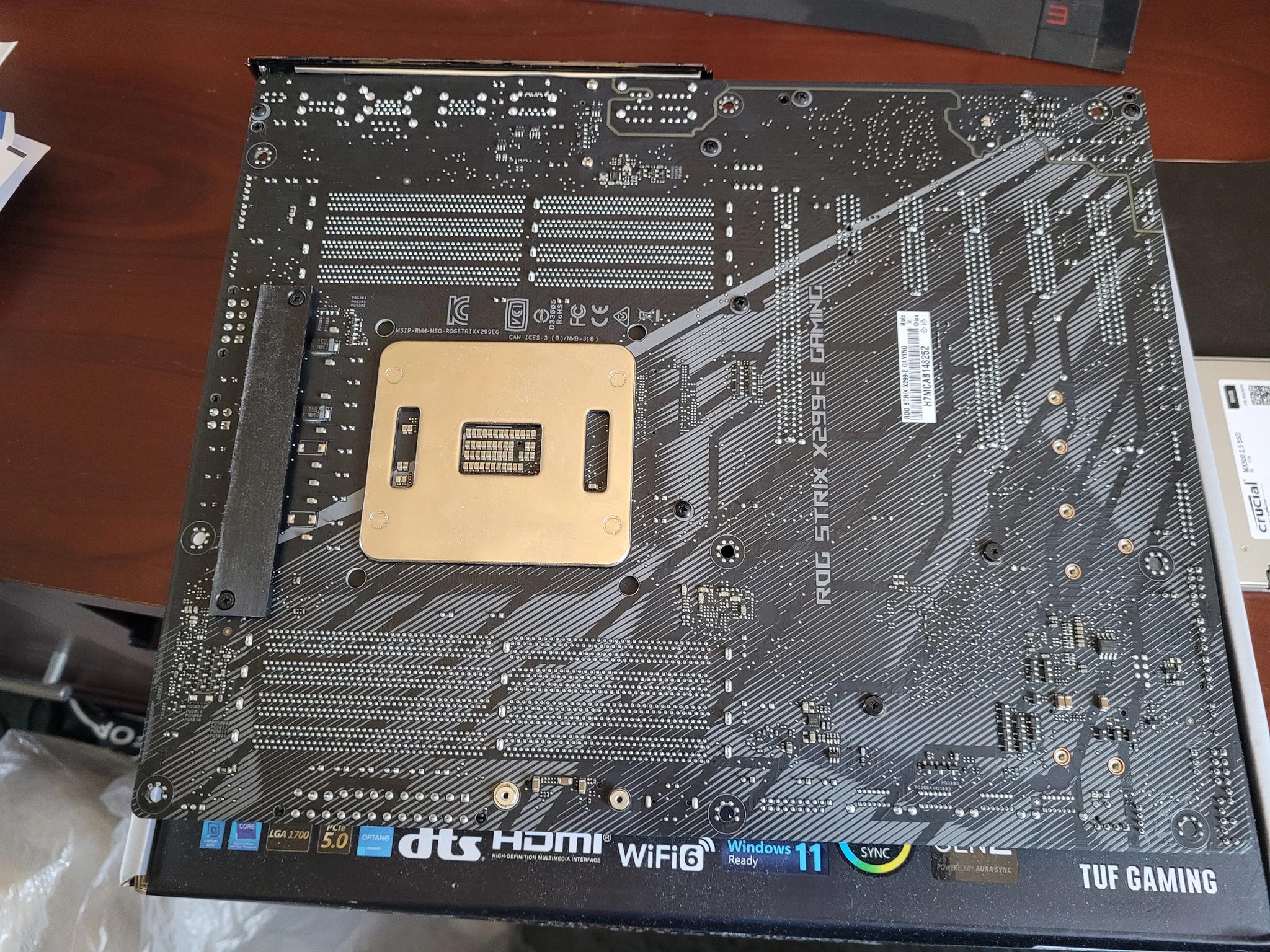 Motherboard/CPU Combo Asus Rog Strix X299-E Gaming ATX LGA2066 Intel Core i7-7740x 4.3Ghz