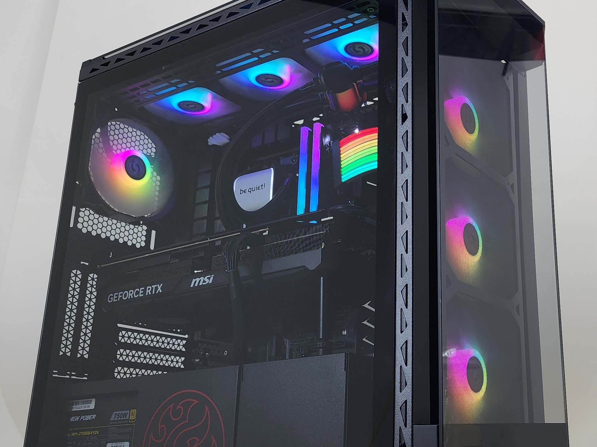 Gaming PC Ryzen 7 7700X 32GB RAM 1TB SSD RTX 4070 Ti SUPER 16GB Win11 Computer