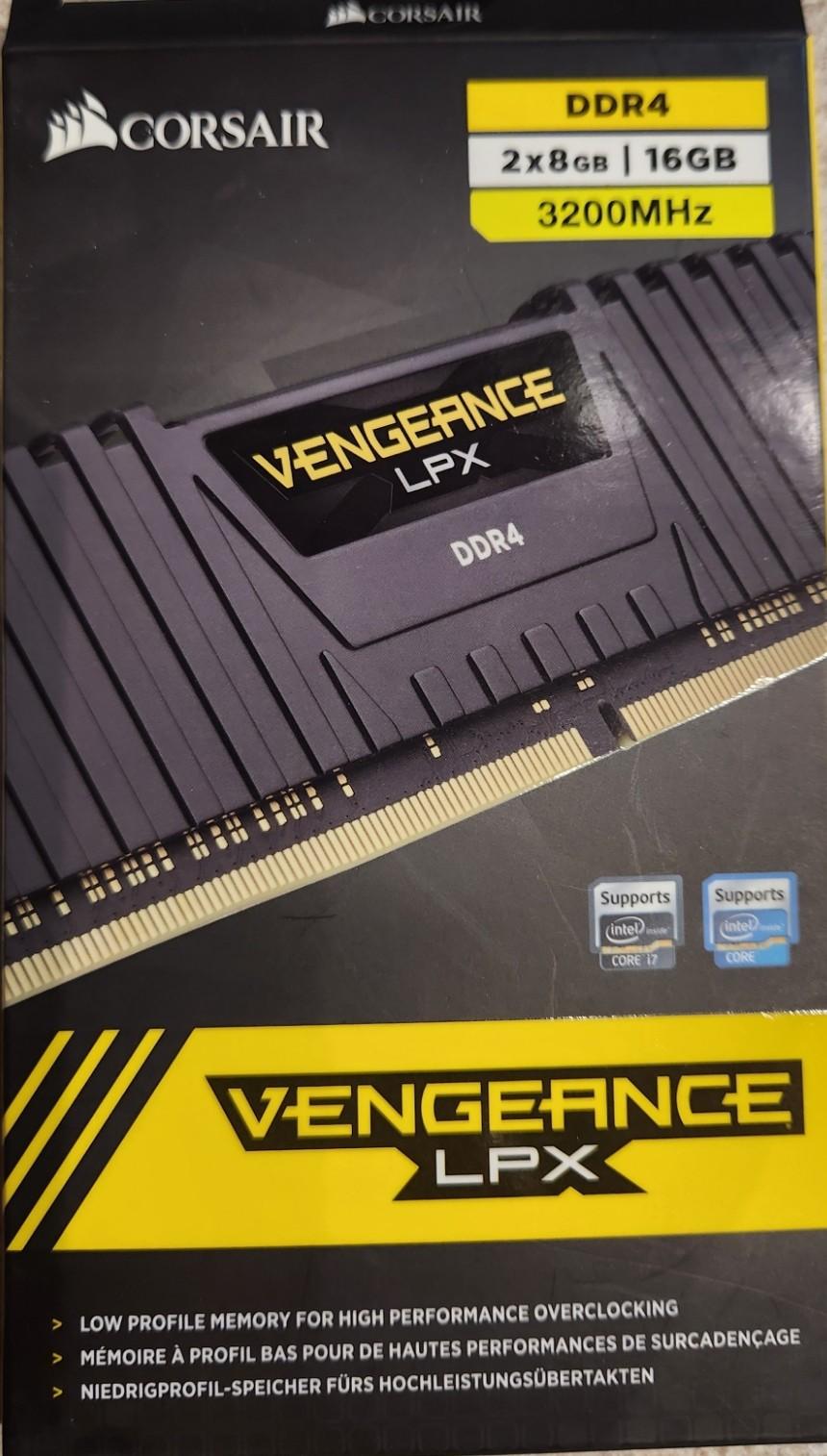 Corsair DDR4 Vengence LPX 16GB (2x8GB) kit