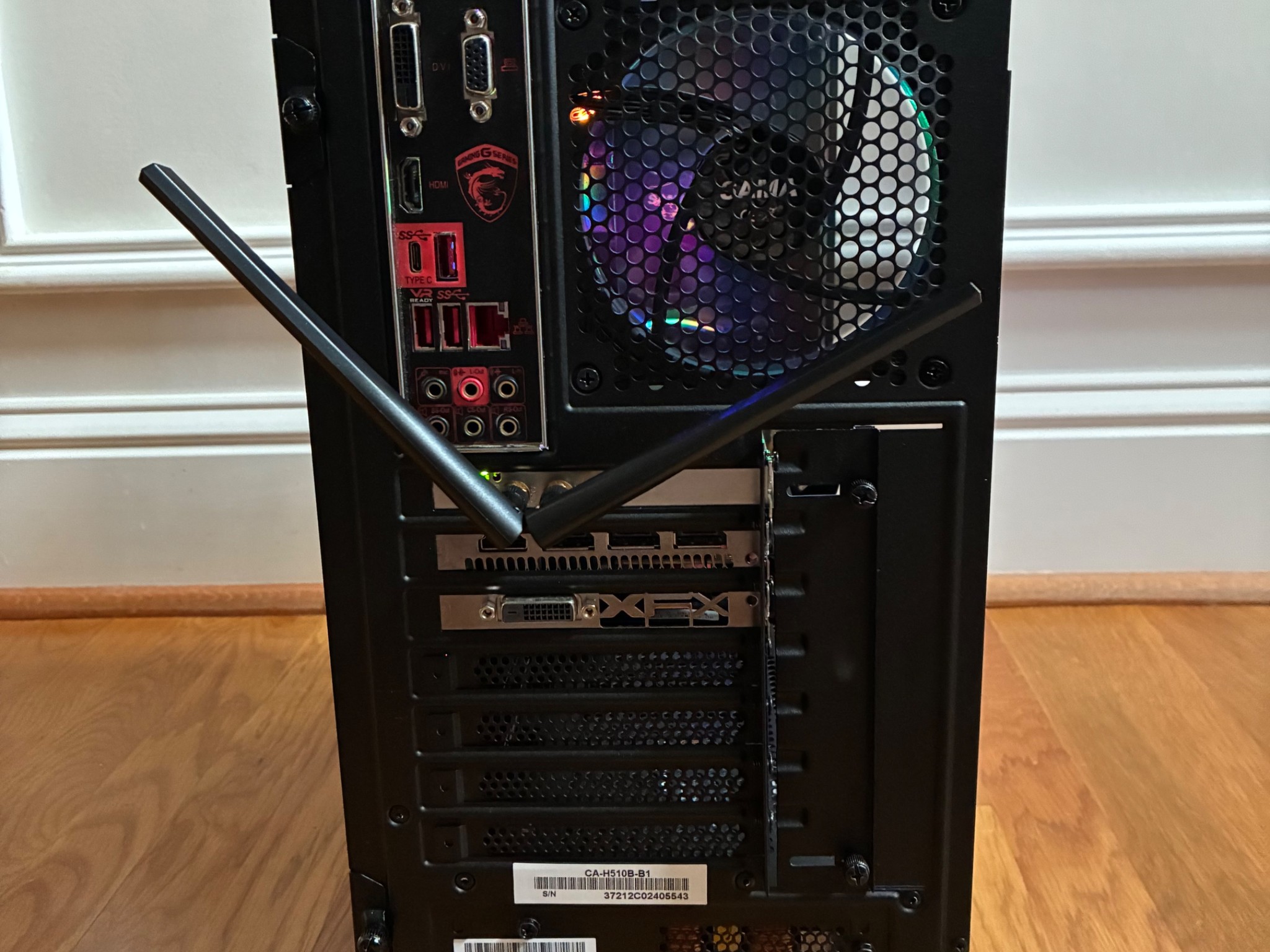 R5 2600 RX 570 8GB CUSTOM GAMING PC 16GB DDR4 512GB NVME SSD WIFI WINDOWS 10/11