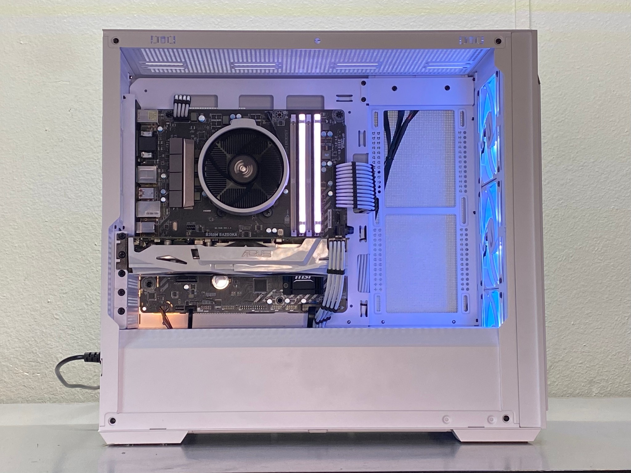 White ARGB Gaming PC | Ryzen 5 | GTX 1060 |