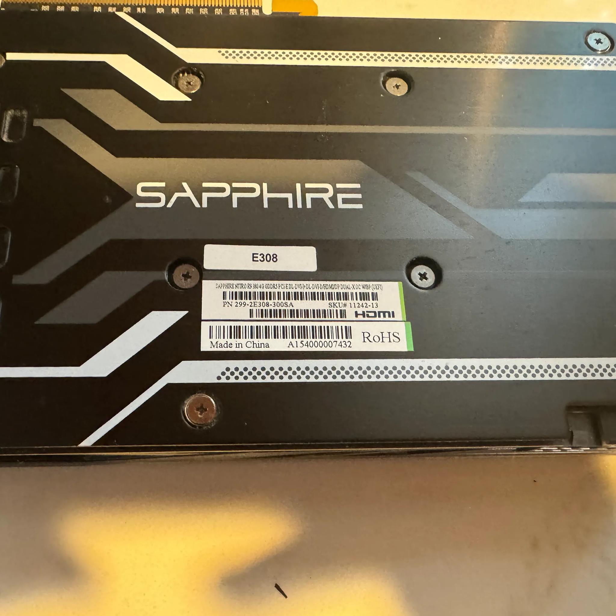 Sapphire Nitro R9 380 4GB DUAL-X OC
