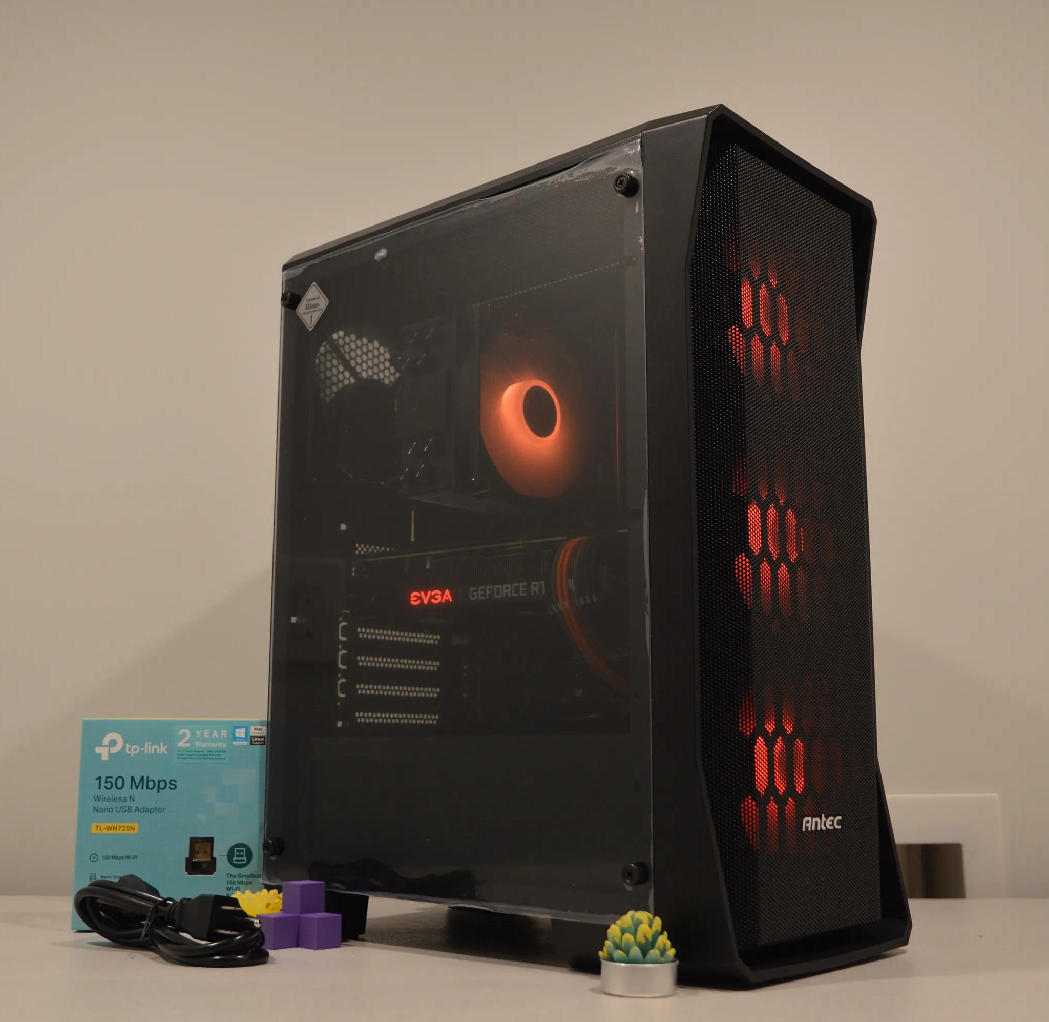 ⚫🟠 MIDNIGHT ORANGE 🟠⚫ | AMD Ryzen 7 5700X | NVIDIA RTX 3070 | 32 GB RAM | 1TB Gen 4 NVME SSD |