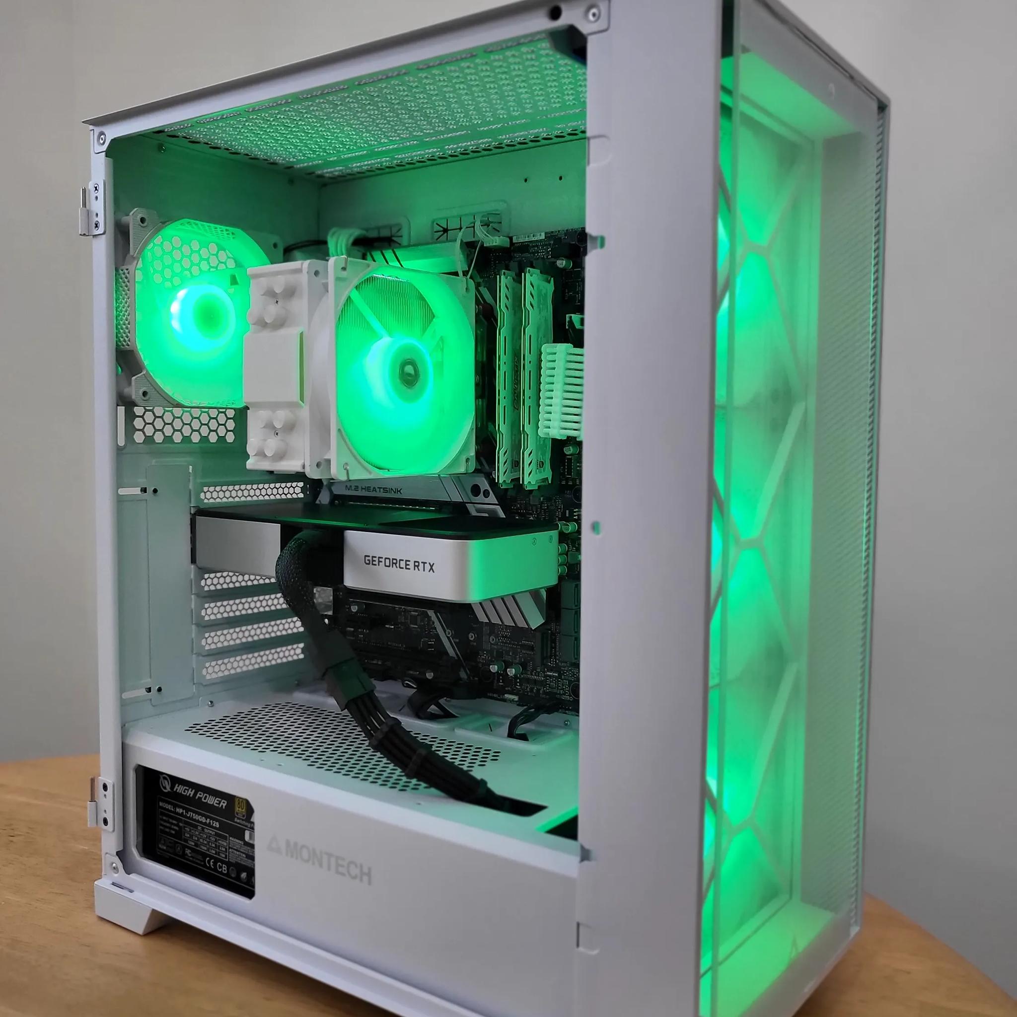 RTX 3060Ti Ryzen 7 1440P Gaming/Streaming PC