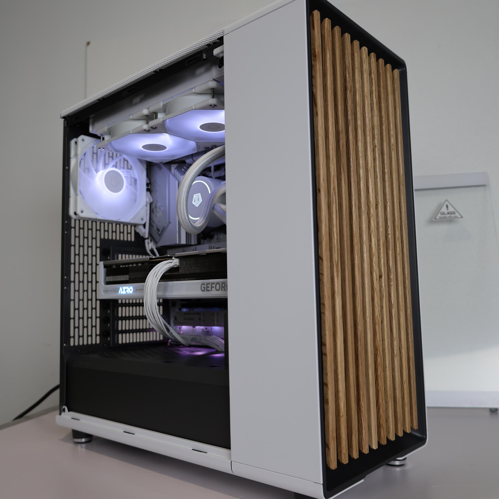 9600x+5070 Fractal North White Build for 1440P/4K gaming