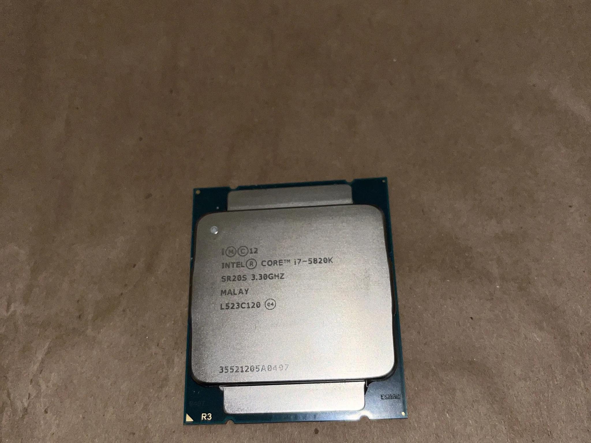i7-5820k CPU