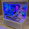 Beautiful White RGB 4060+7700X PC 🔥🔥