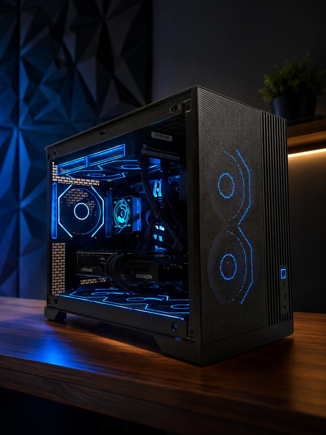 Slick Gaming PC 9070 XT 16GB | RYZEN 9600X | 16GB DDR5 | 1TB SSD | 240MM LCD AIO | 850W GOLD|