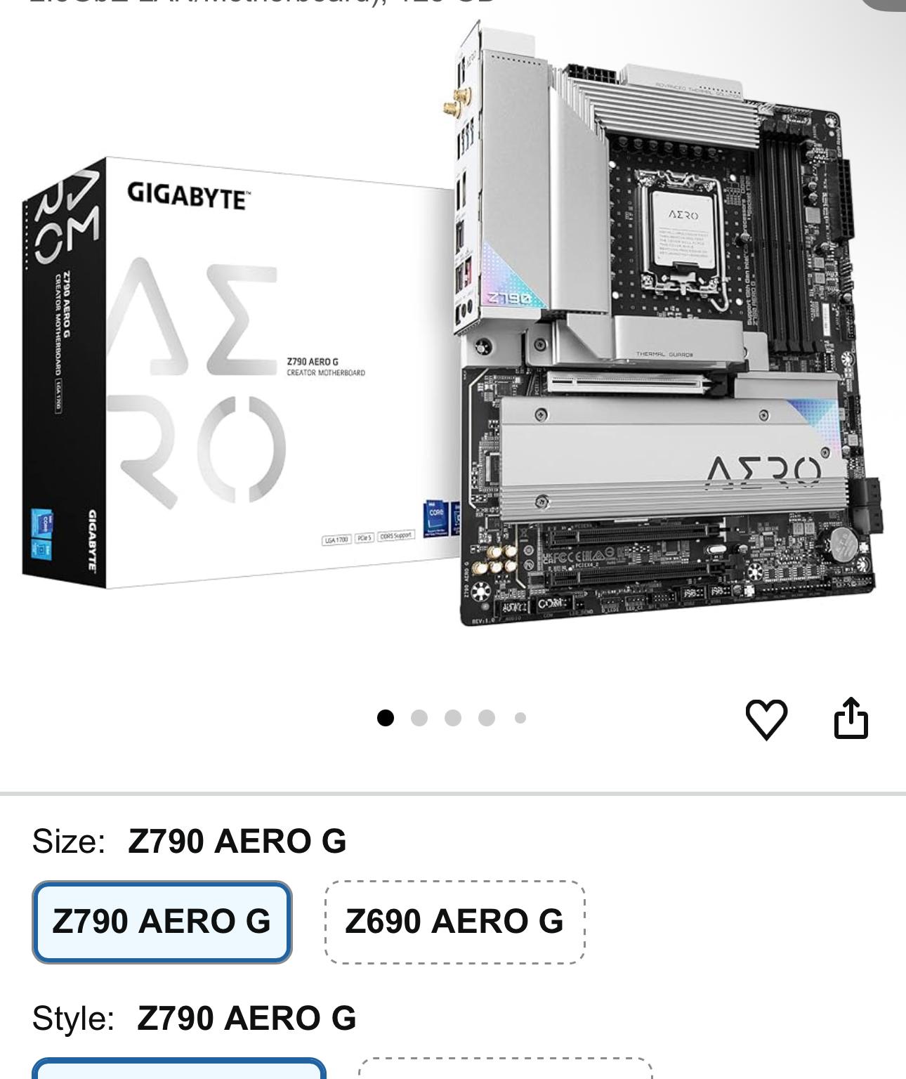 Gigabyte Z790 AERO G