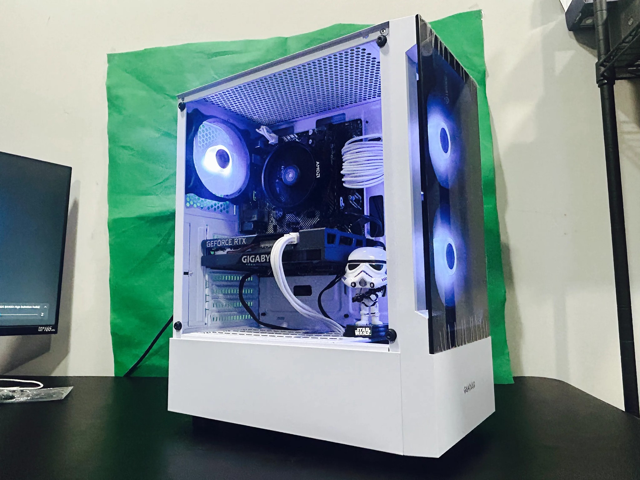 Stormtrooper Gaming PC AMD RYZEN 5 3600 | RTX 3050 8GB |1TB SSD | 16GB Ram| 3 RGB Fans