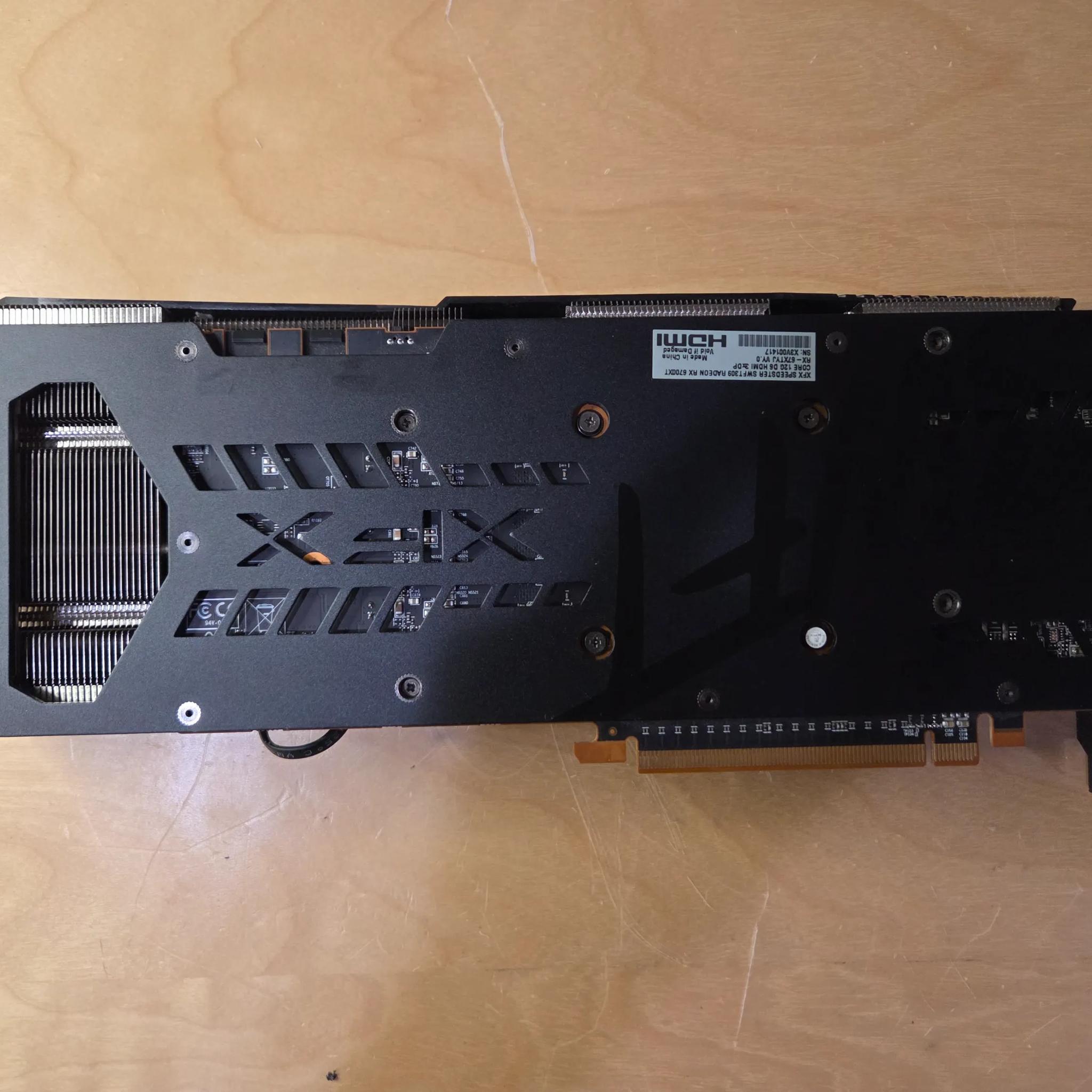 XFX SPEEDSTER SWFT 309 Radeon RX 6700 XT CORE 12GB GDDR6 Graphics Card