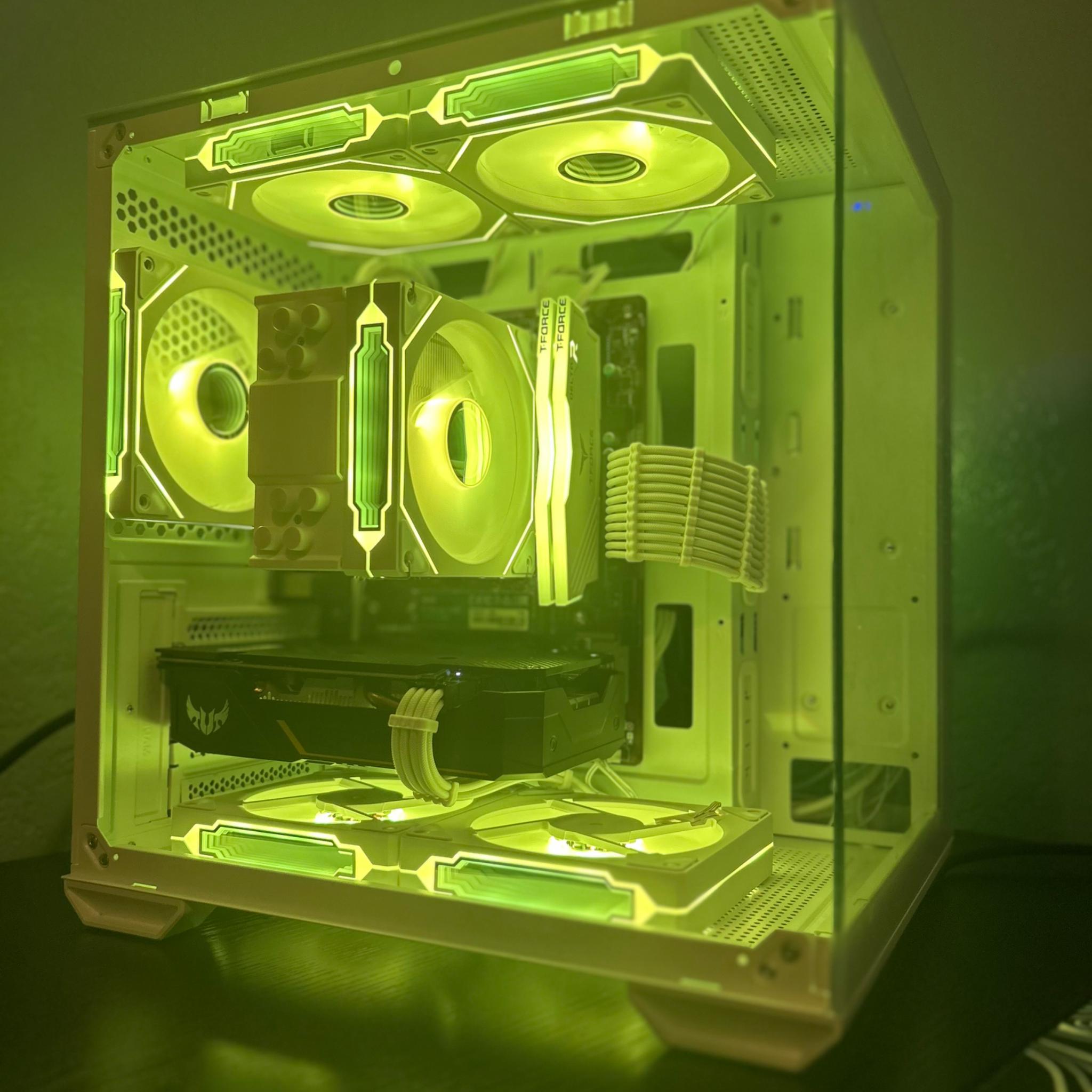 White Budget Gaming PC | RYZEN 5 3600 | 1660 SUPER | 16GB RAM | 1TB SSD | Win 11